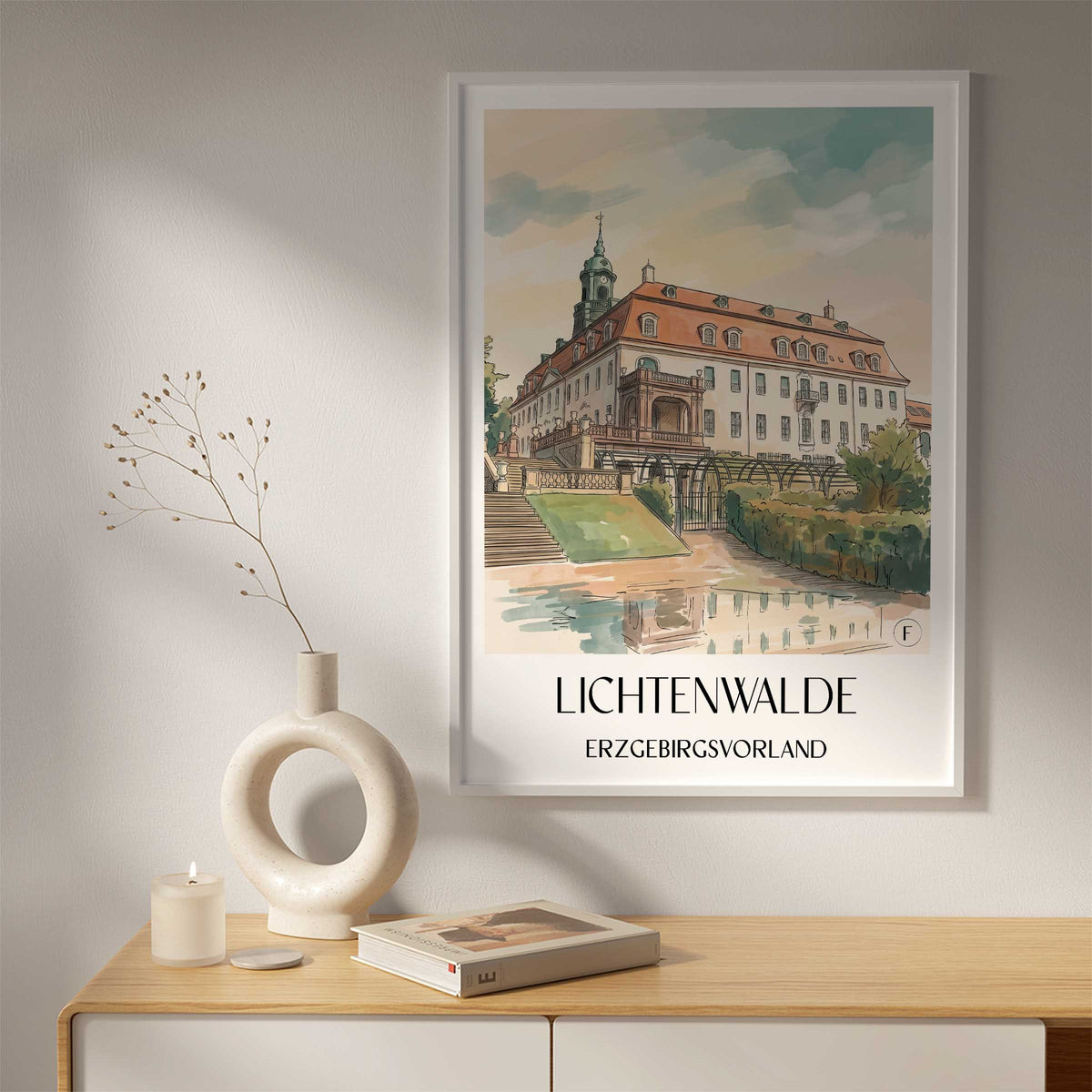 lichtenwalde-erzgebirgsvorland-deutschland-poster-aquarell