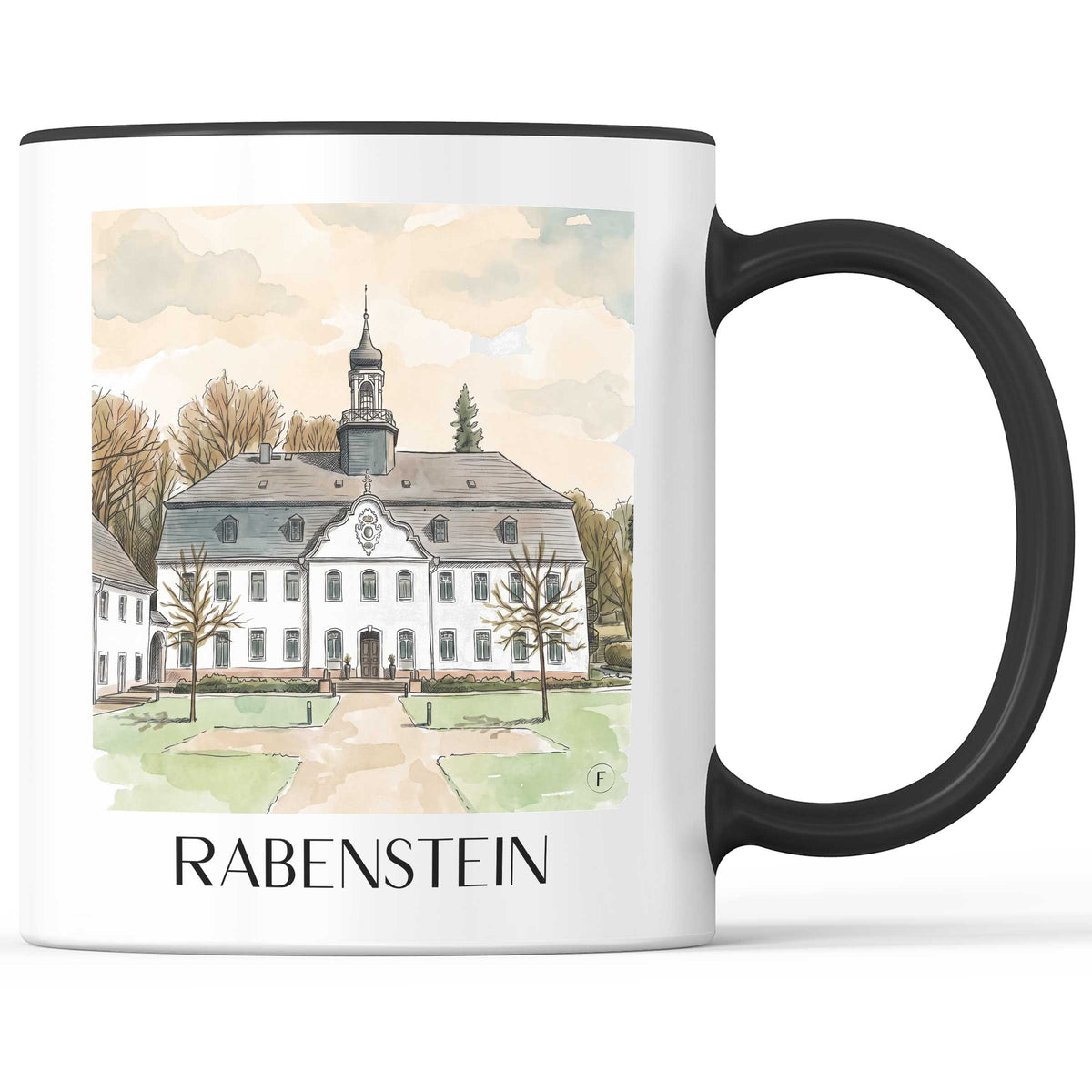 rabenstein-erzgebirgsvorland-deutschland-kaffeebecher-aquarell