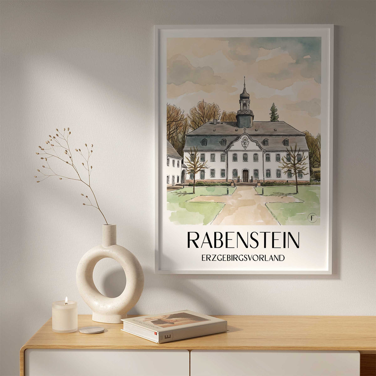 rabenstein-erzgebirgsvorland-deutschland-poster-aquarell