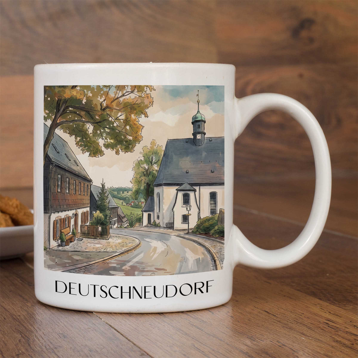 deutschneudorf-erzgebirge-deutschland-kaffeebecher-aquarell