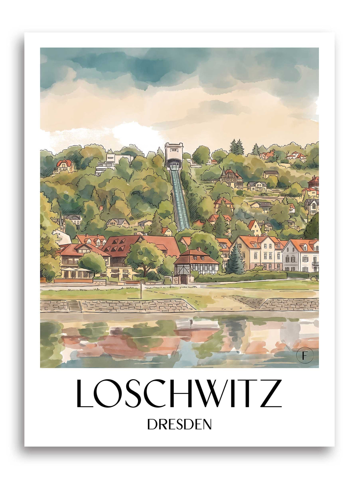 loschwitz-dresden-deutschland-poster-aquarell