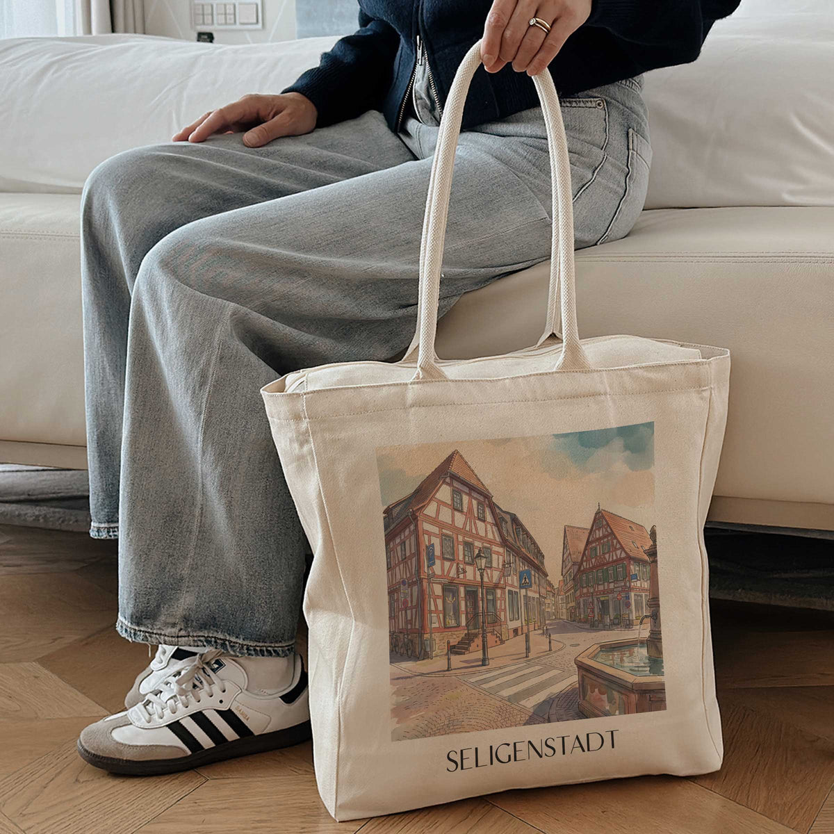 seligenstadt-untermain-deutschland-einkaufstasche-aquarell