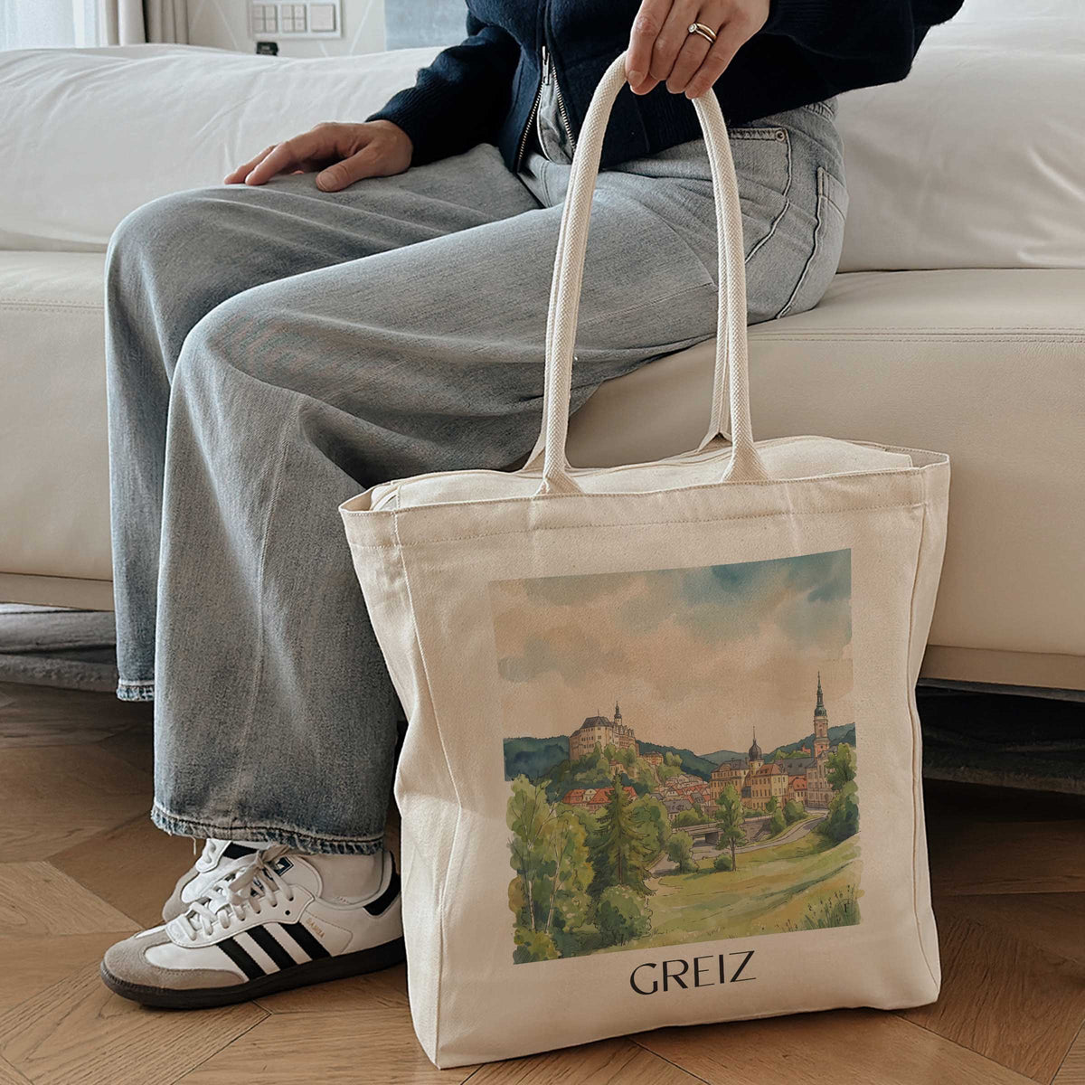 greiz-vogtland-deutschland-einkaufstasche-aquarell