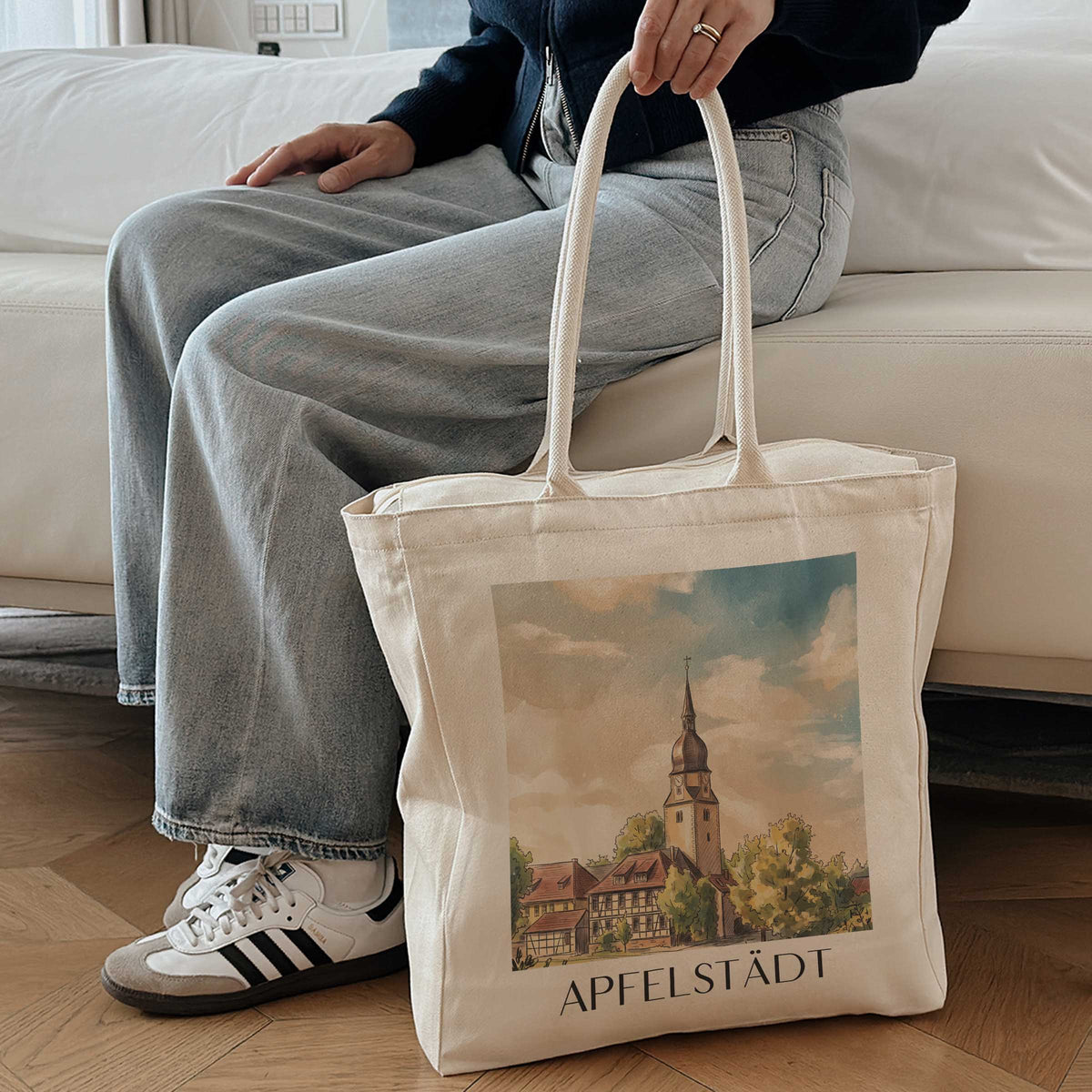 apfelstädt-thüringen-deutschland-einkaufstasche-aquarell