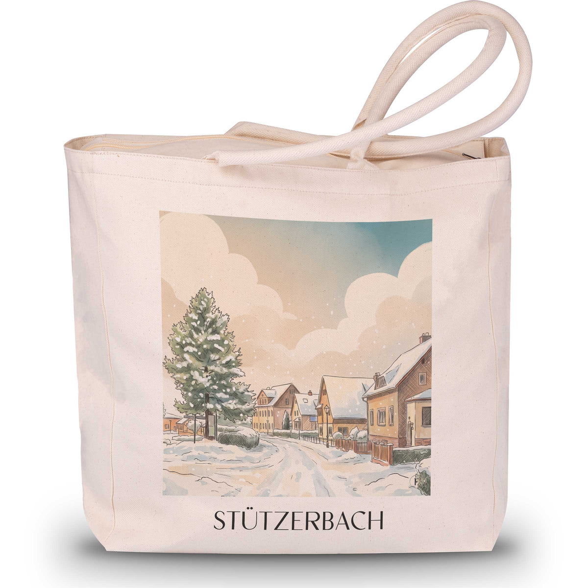 stützerbach-thüringer-wald-deutschland-einkaufstasche-aquarell