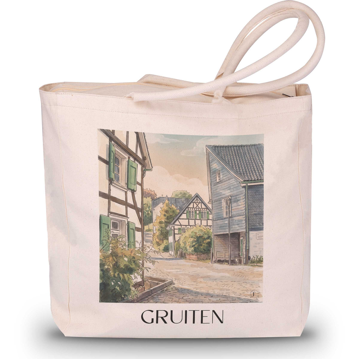 gruiten-bergisches-land-deutschland-einkaufstasche-aquarell