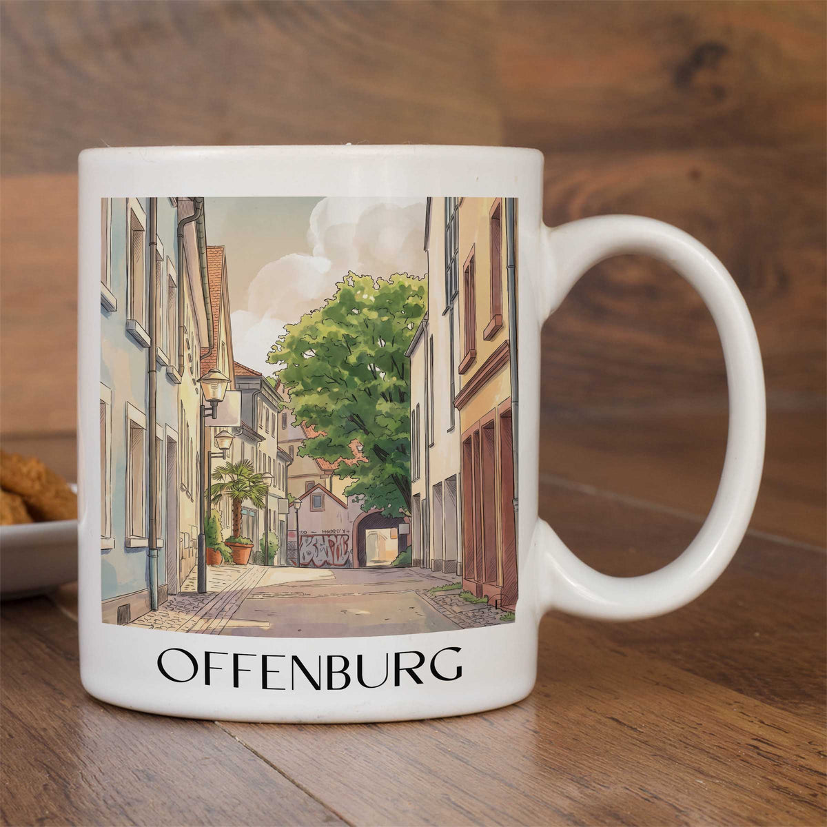 offenburg-schwarzwald-deutschland-kaffeebecher-aquarell