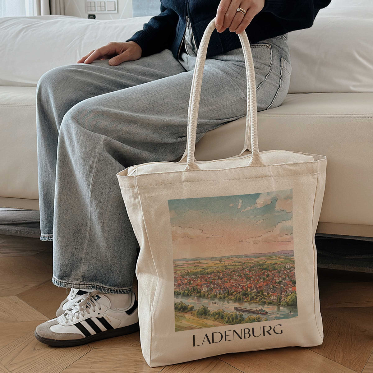 ladenburg-rhein-neckar-deutschland-einkaufstasche-aquarell