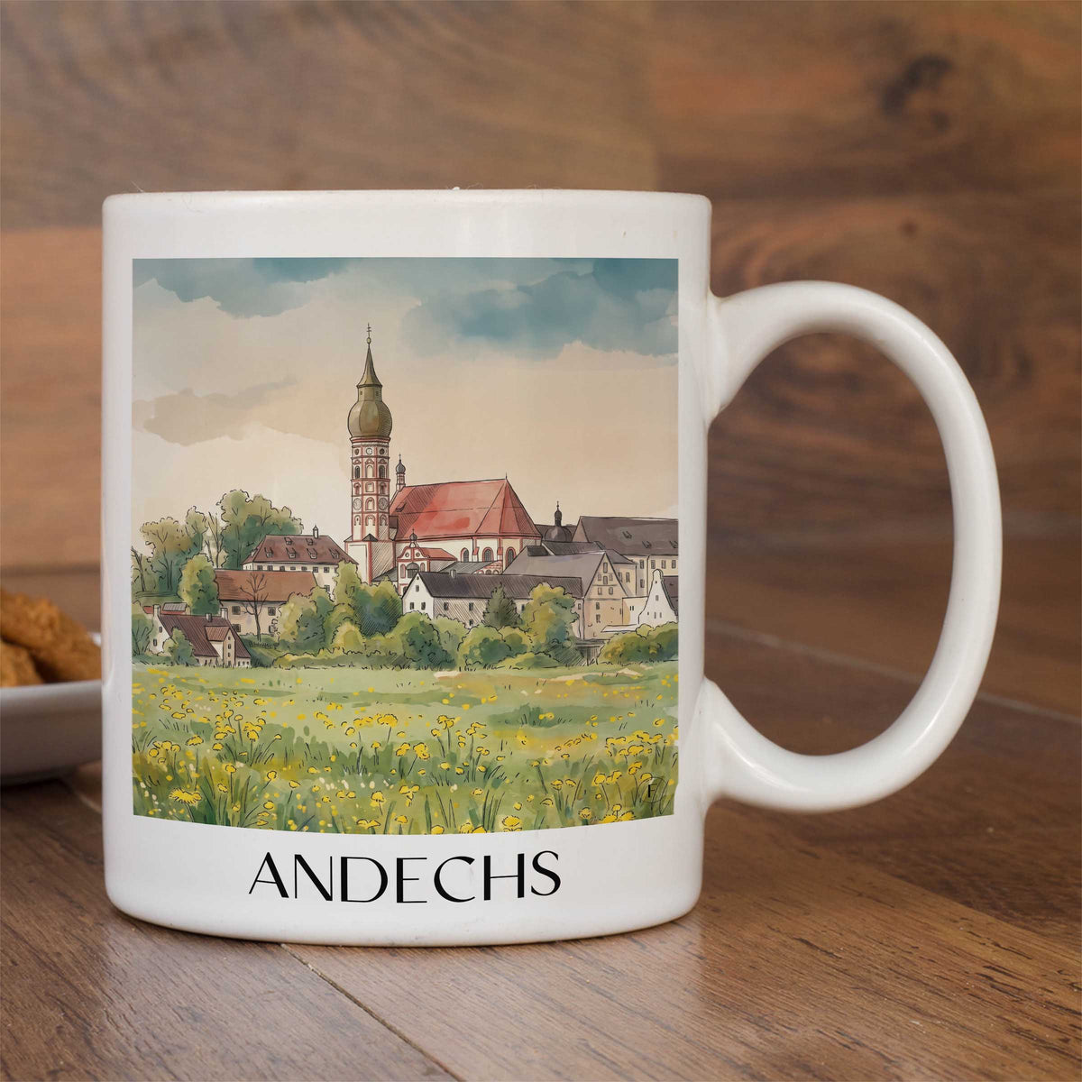 andechs-bayern-deutschland-kaffeebecher-aquarell