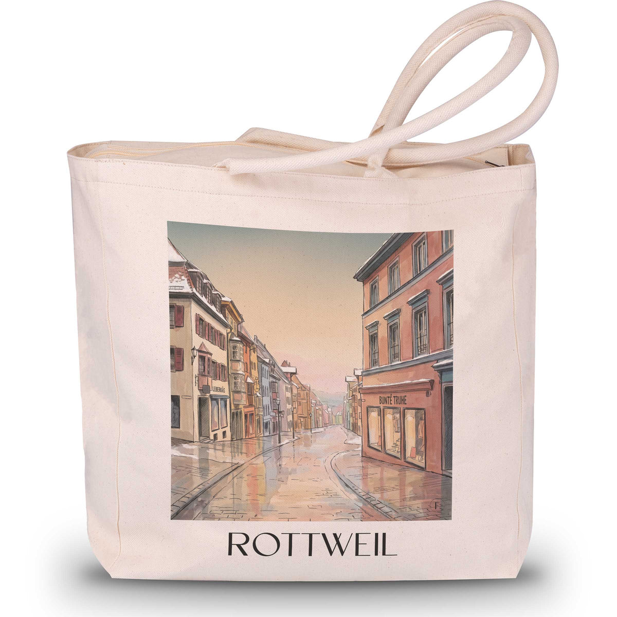 rottweil-baden-württemberg-deutschland-einkaufstasche-aquarell