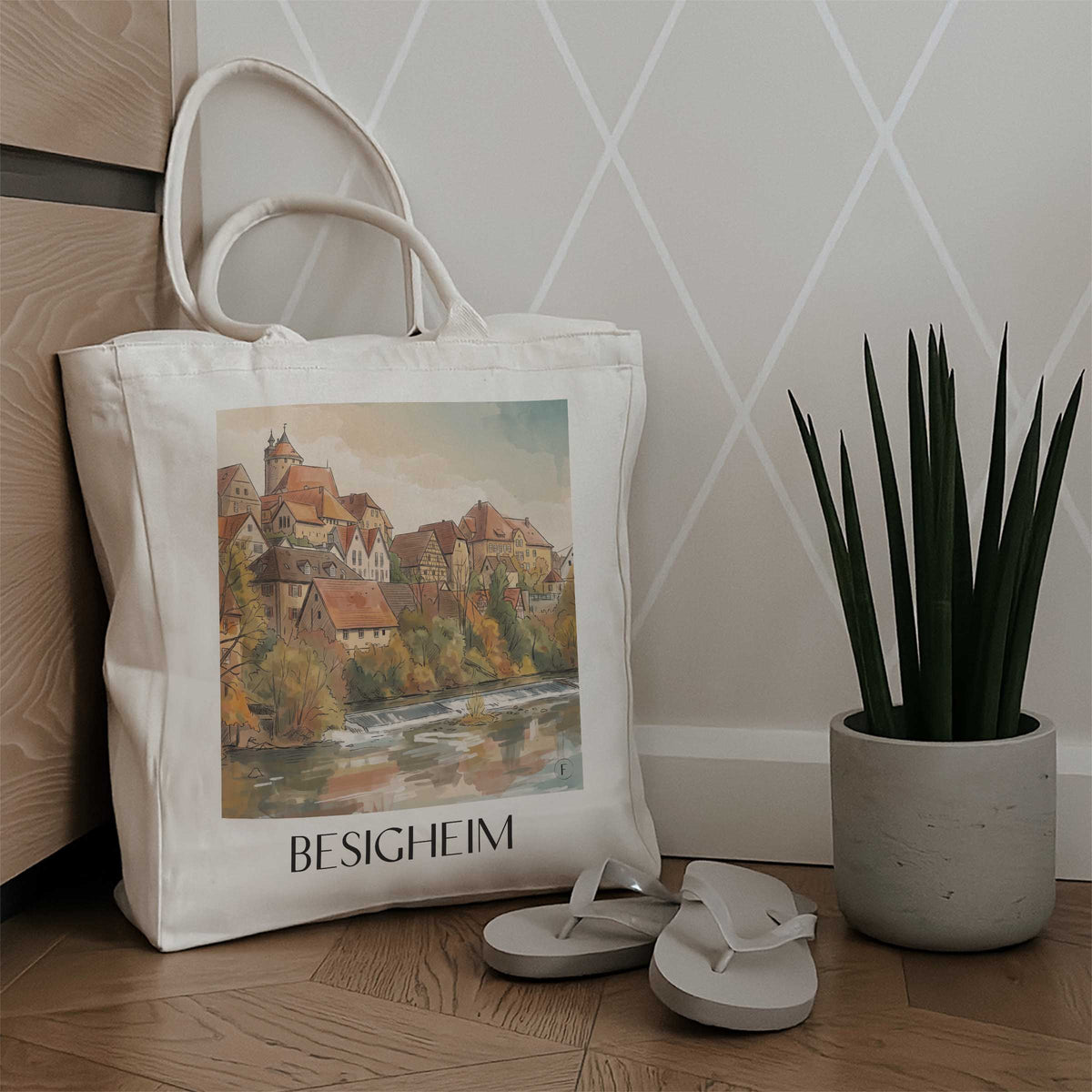 besigheim-neckartal-deutschland-einkaufstasche-aquarell