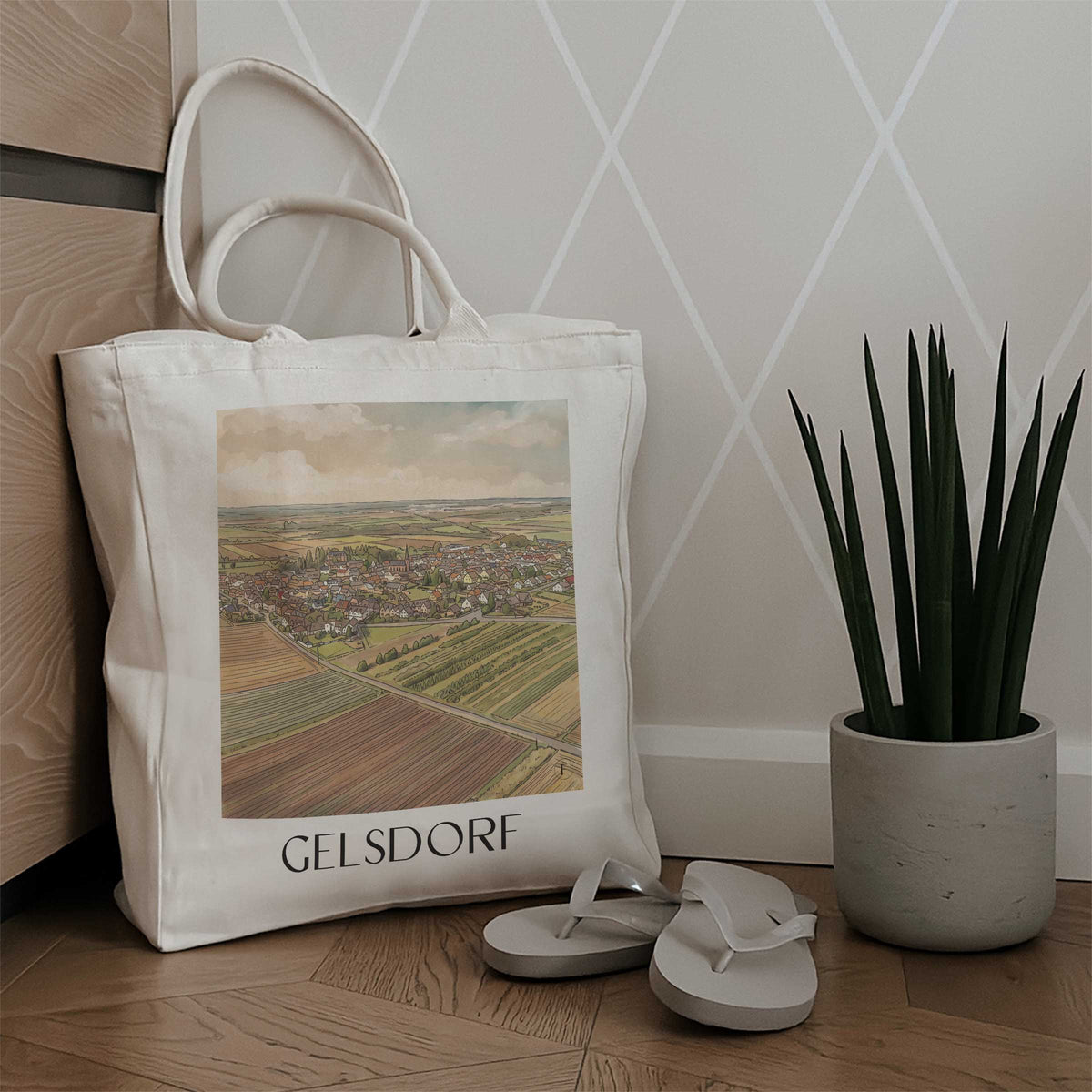 gelsdorf-ahrtal-deutschland-einkaufstasche-aquarell