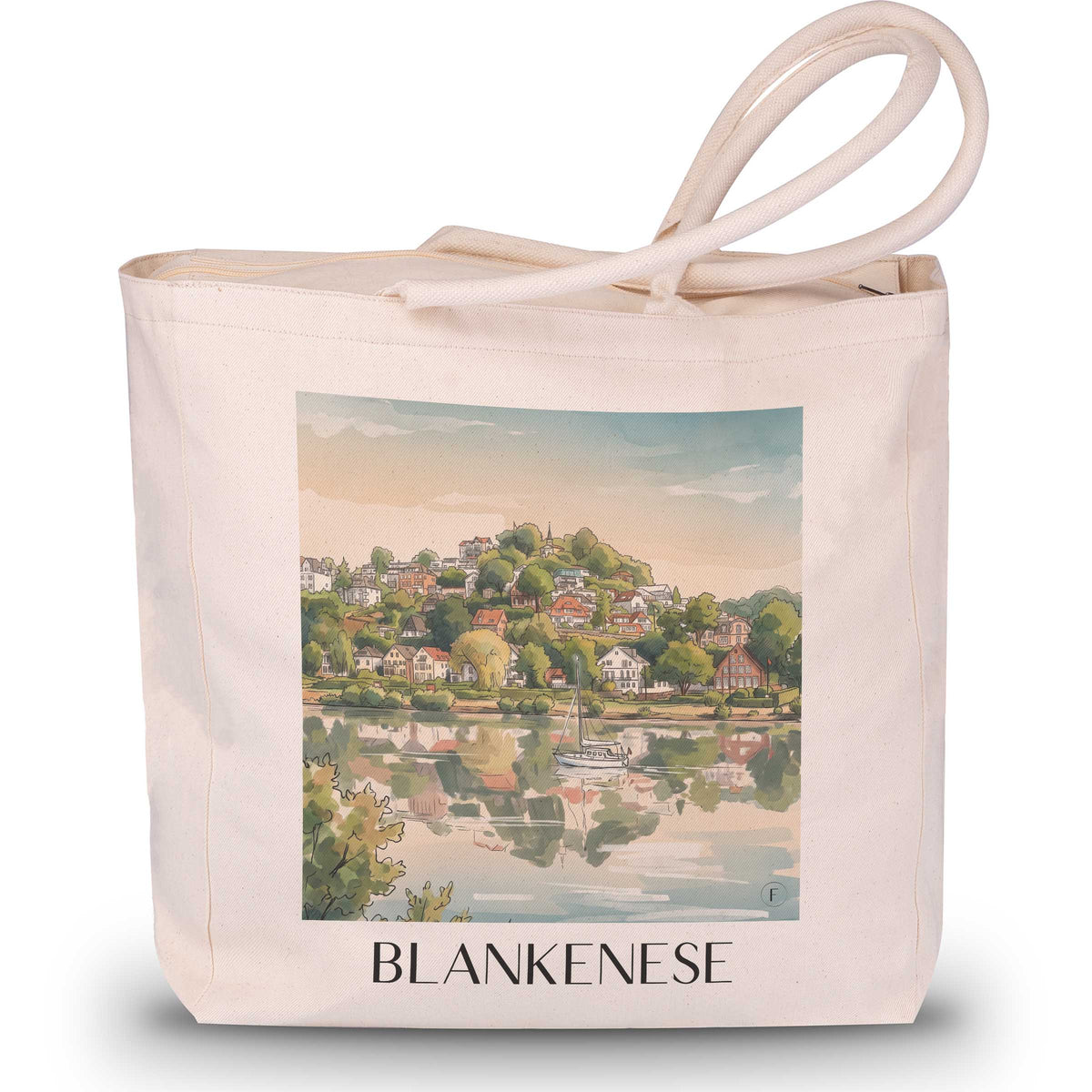 blankenese-hamburg-deutschland-einkaufstasche-aquarell