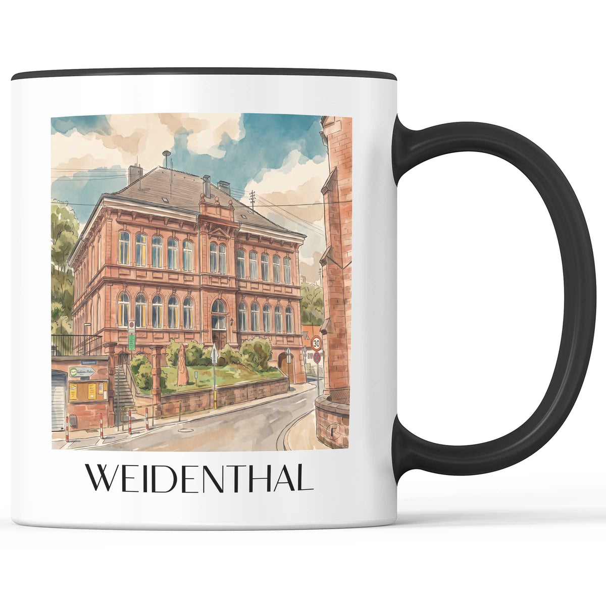 weidenthal-pfälzerwald-deutschland-kaffeebecher-aquarell