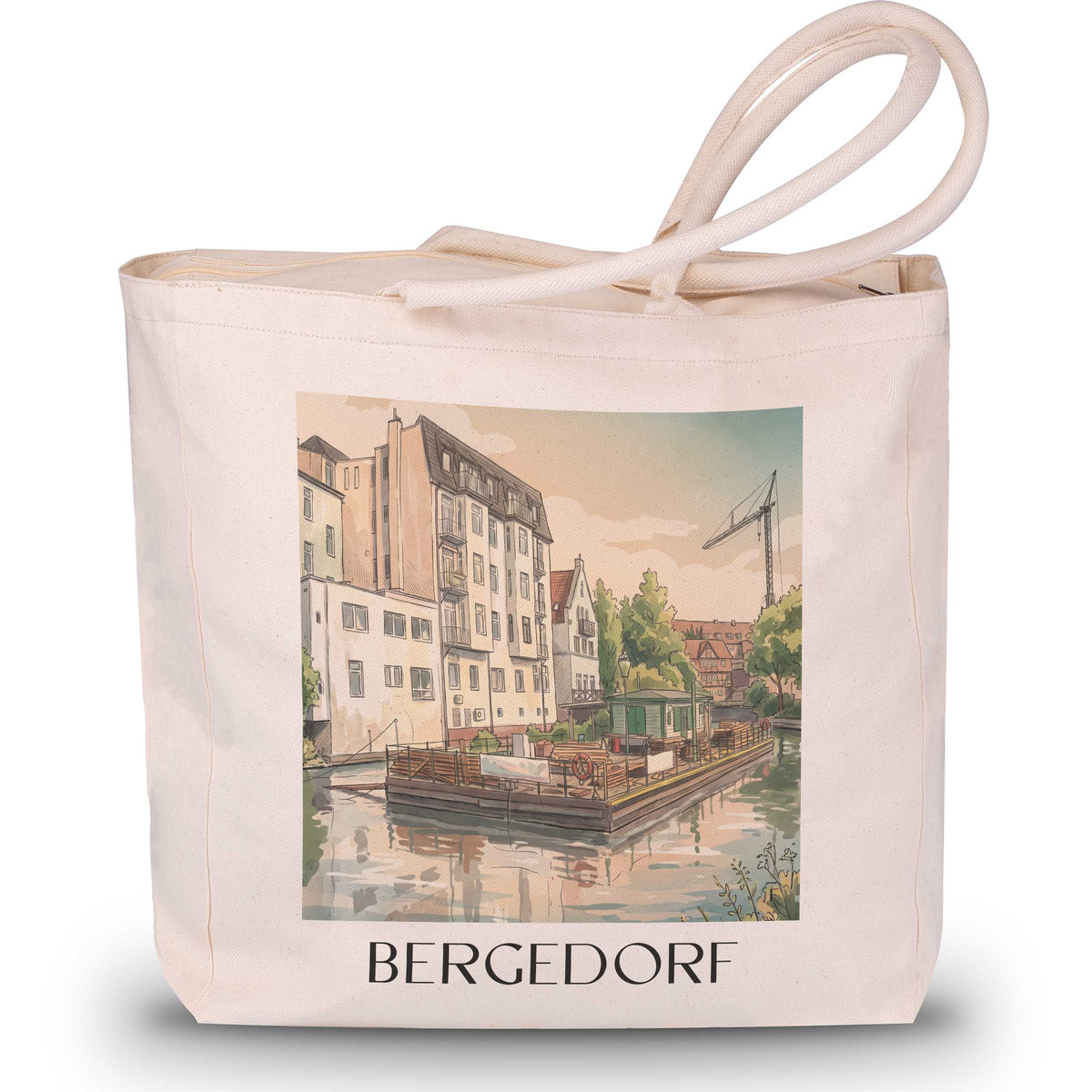 bergedorf-hamburg-deutschland-einkaufstasche-aquarell