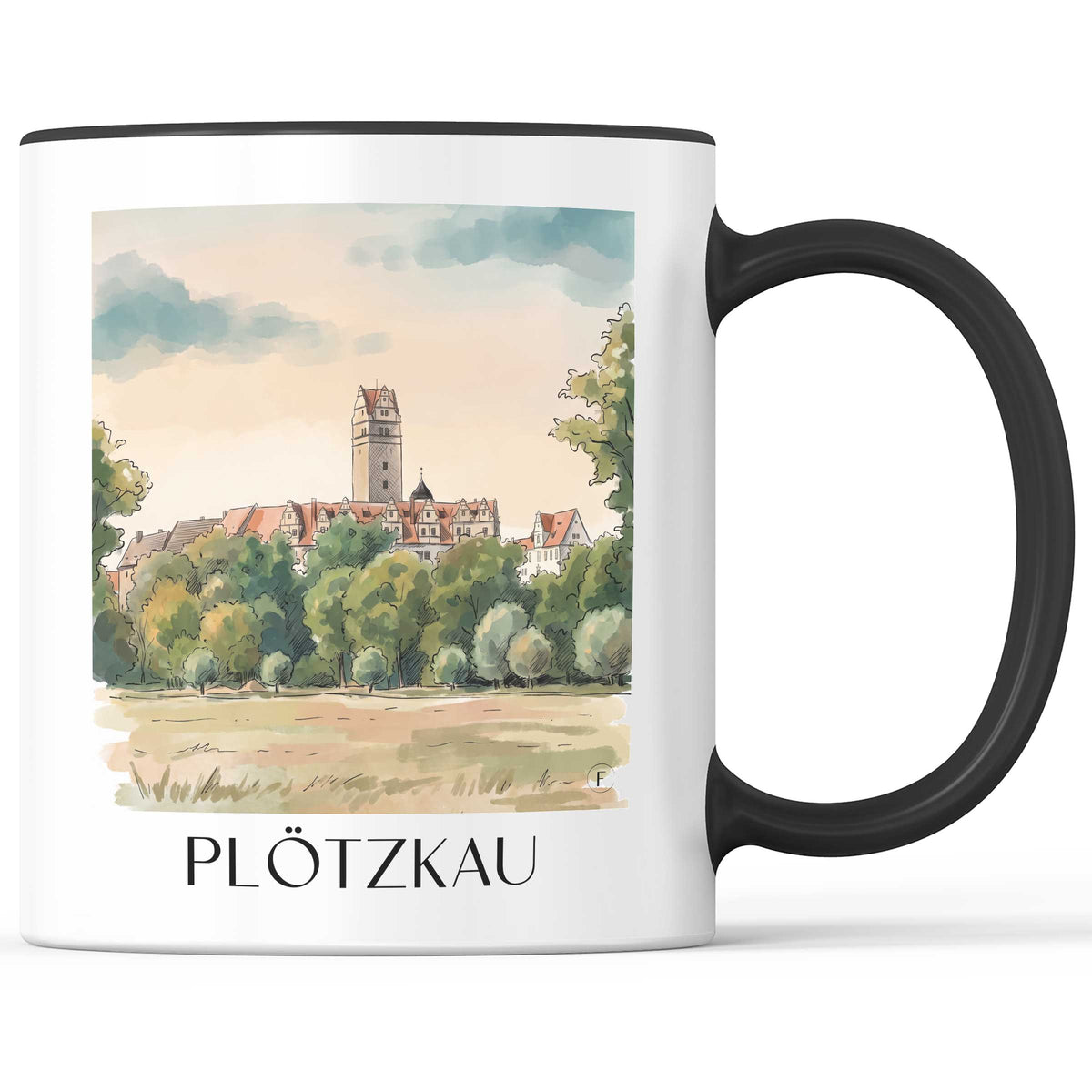 plötzkau-saale-deutschland-kaffeebecher-aquarell