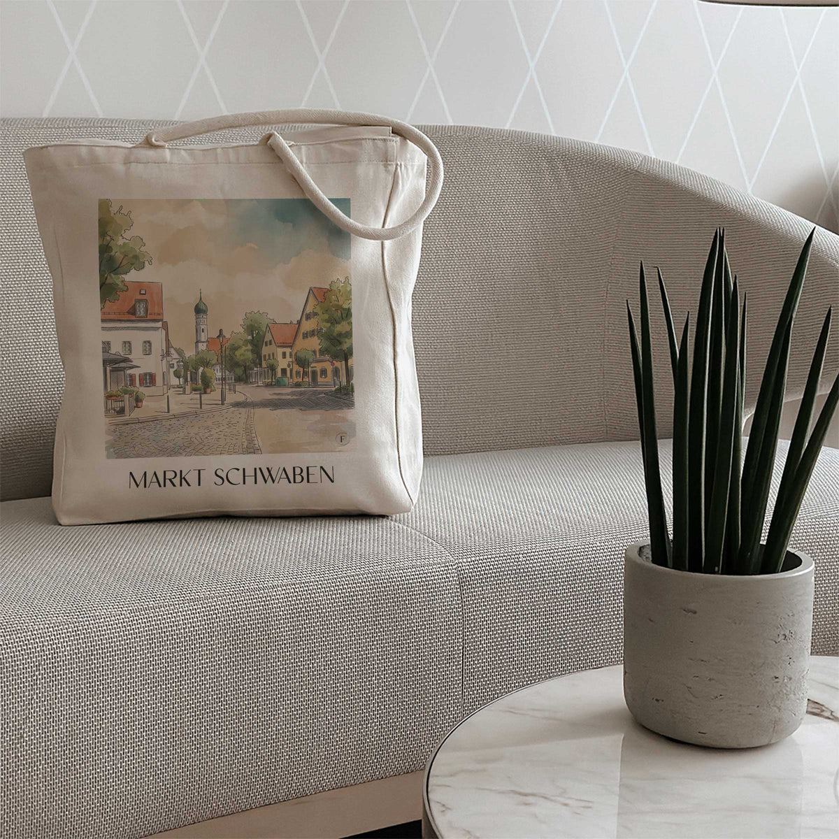 markt-schwaben-bayern-deutschland-einkaufstasche-aquarell