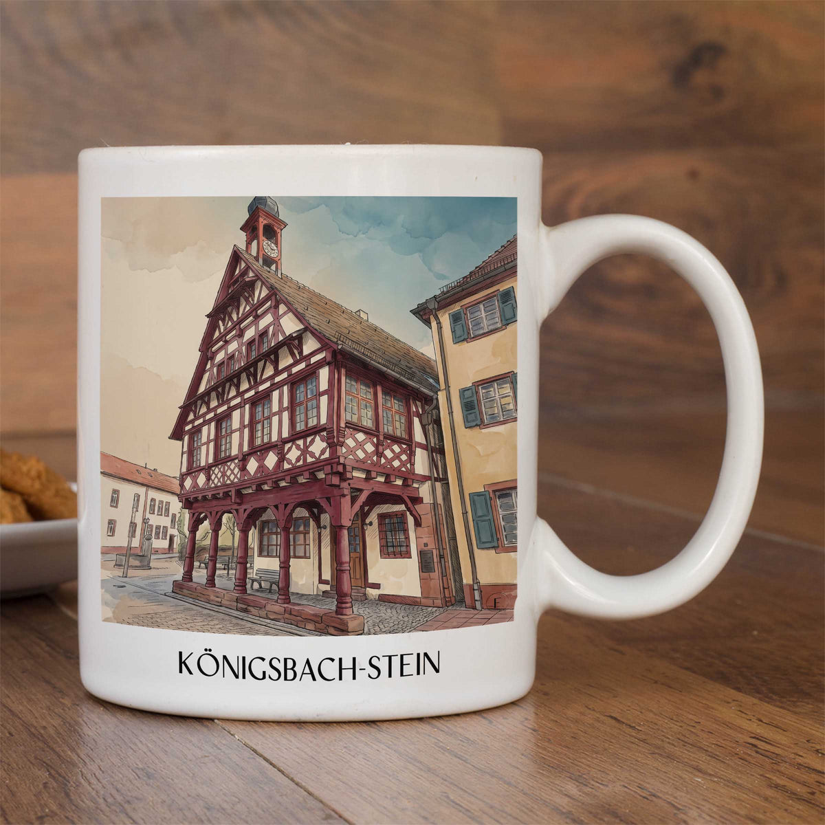 königsbach-stein-kraichgau-deutschland-kaffeebecher-aquarell