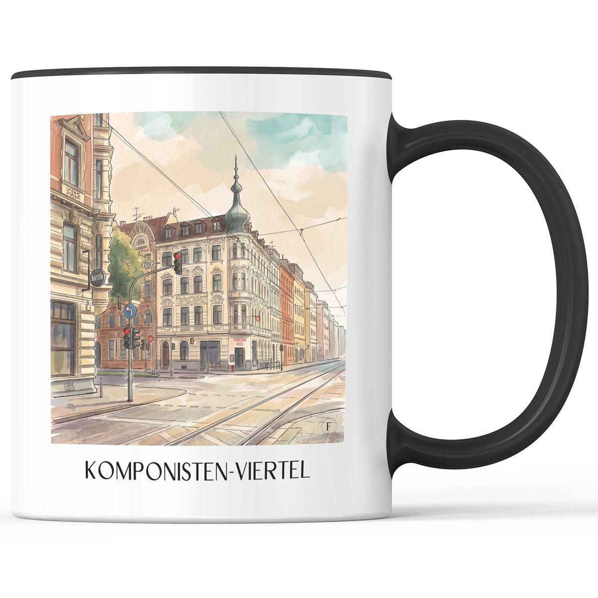komponisten-viertel-köln-deutschland-kaffeebecher-aquarell