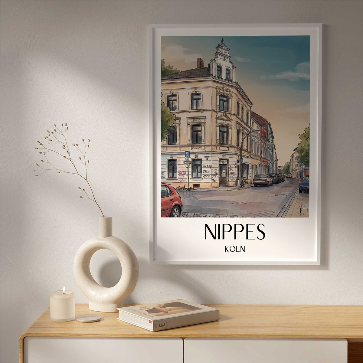 nippes-köln-deutschland-poster-aquarell