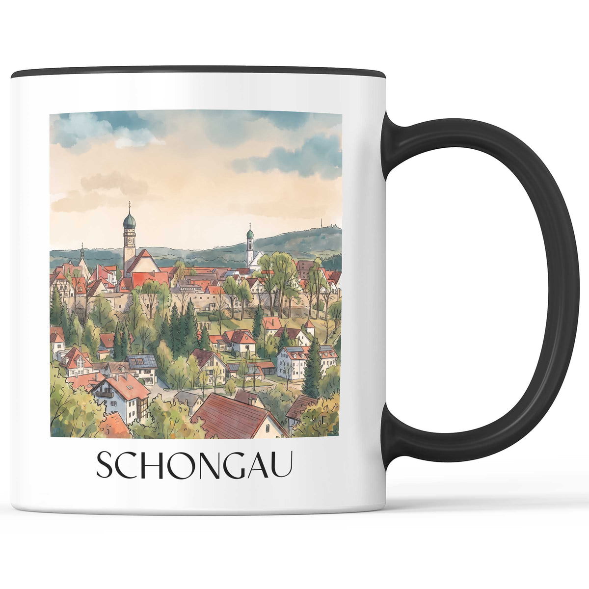 schongau-bayern-deutschland-kaffeebecher-aquarell