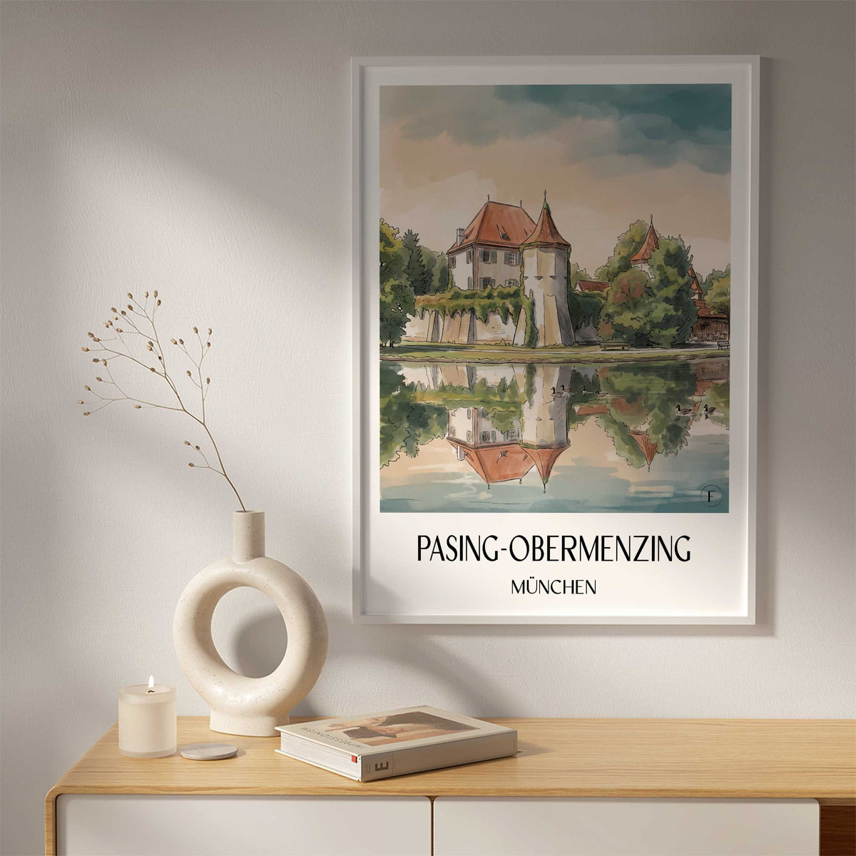 pasing-obermenzing-münchen-deutschland-poster-aquarell