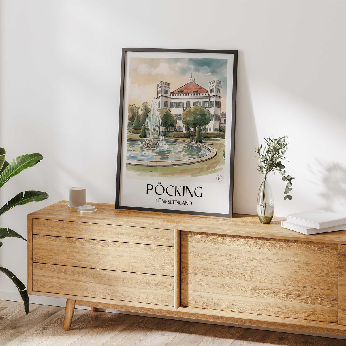 pöcking-fünfseenland-deutschland-poster-aquarell