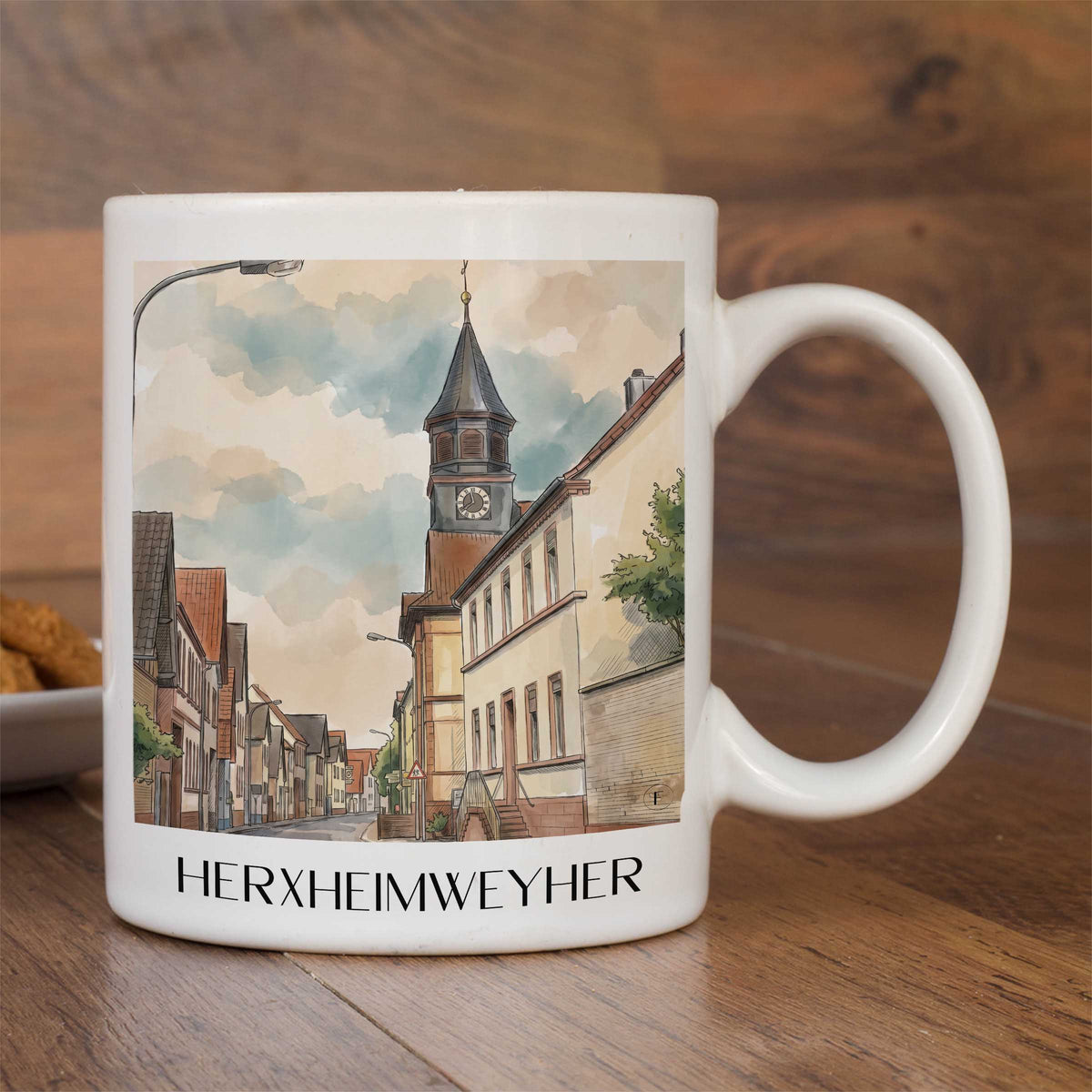 herxheimweyher-südpfalz-deutschland-kaffeebecher-aquarell