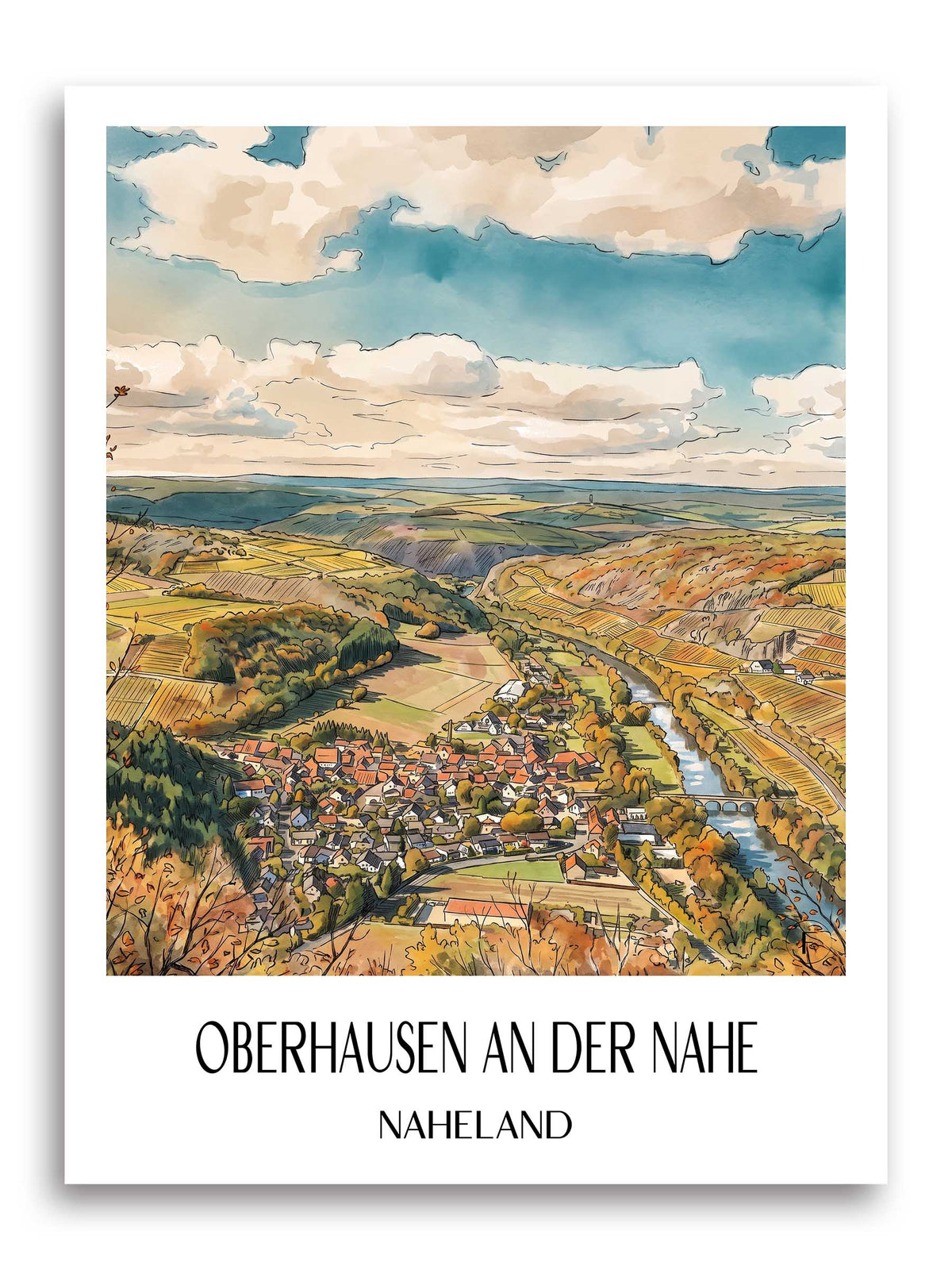 oberhausen-an-der-nahe-naheland-deutschland-poster-aquarell