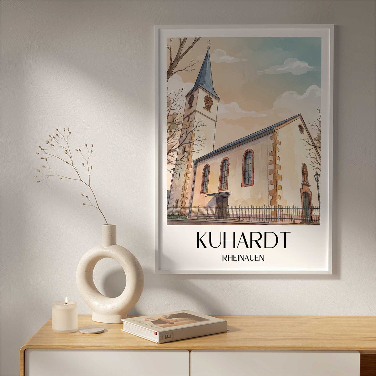 kuhardt-rheinauen-deutschland-poster-aquarell