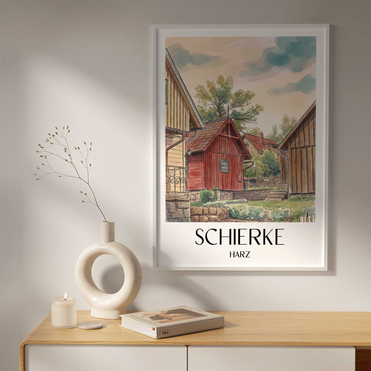 schierke-harz-deutschland-poster-aquarell