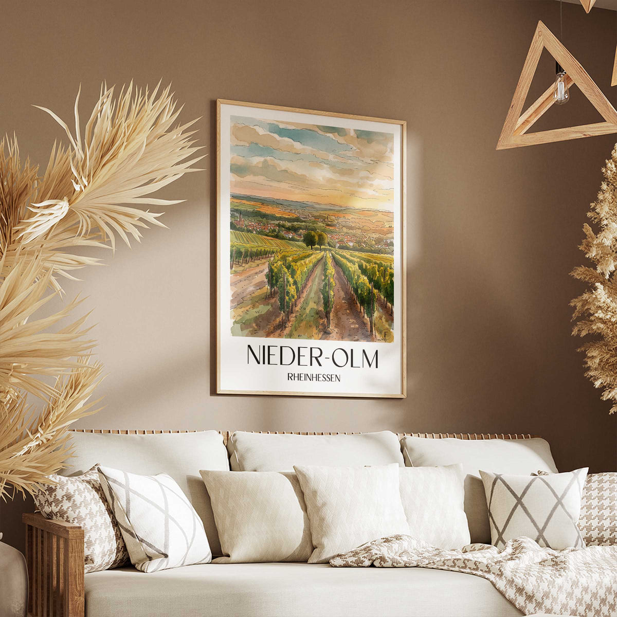 nieder-olm-rheinhessen-deutschland-poster-aquarell