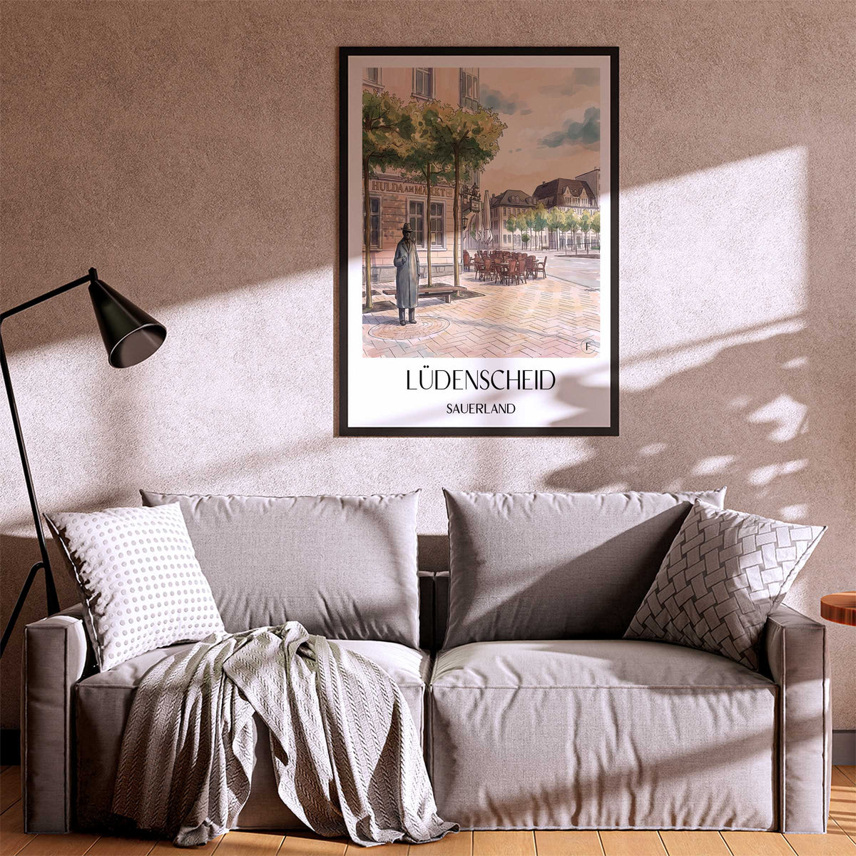 lüdenscheid-sauerland-deutschland-poster-aquarell