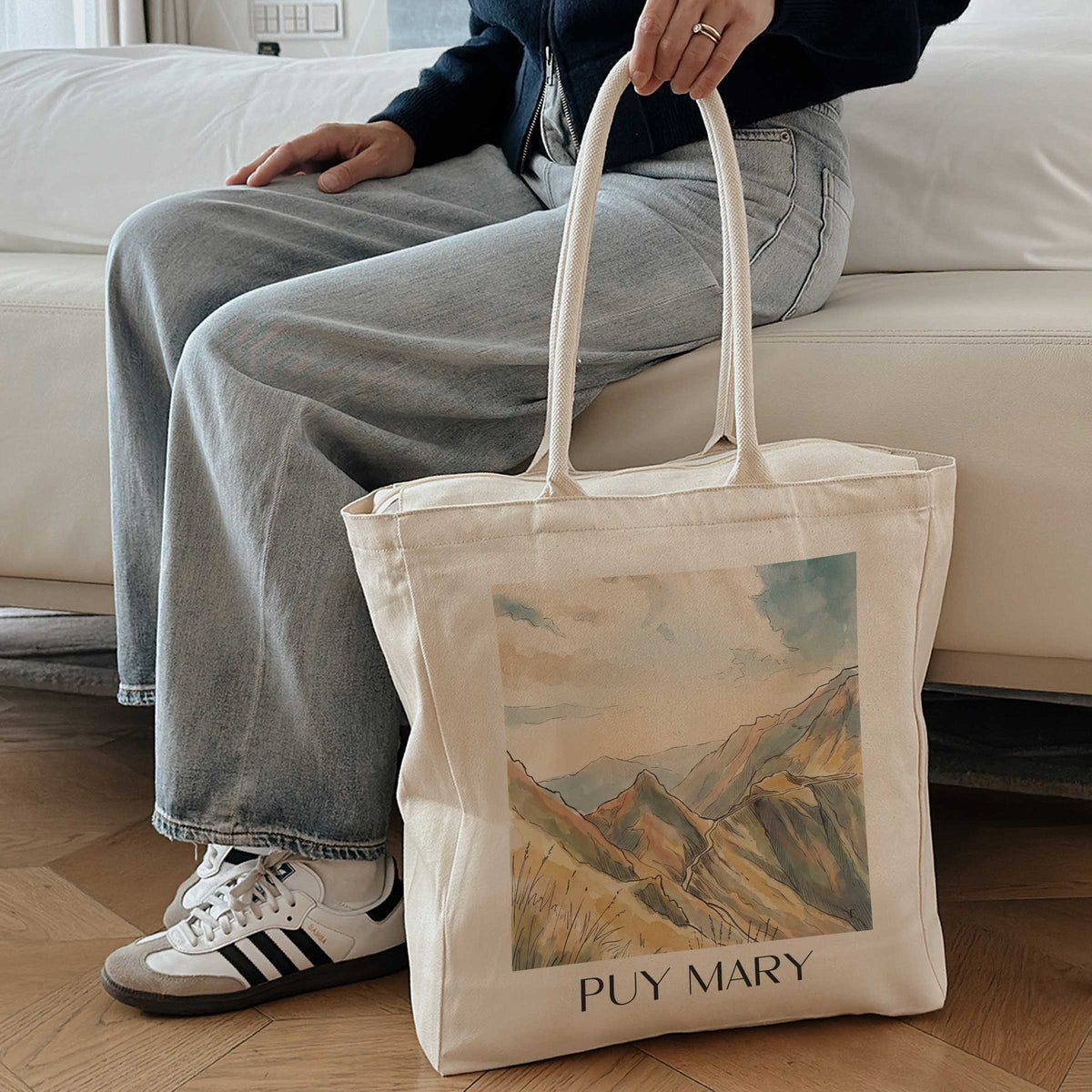 puy-mary-monts-du-cantal-frankreich-einkaufstasche-aquarell