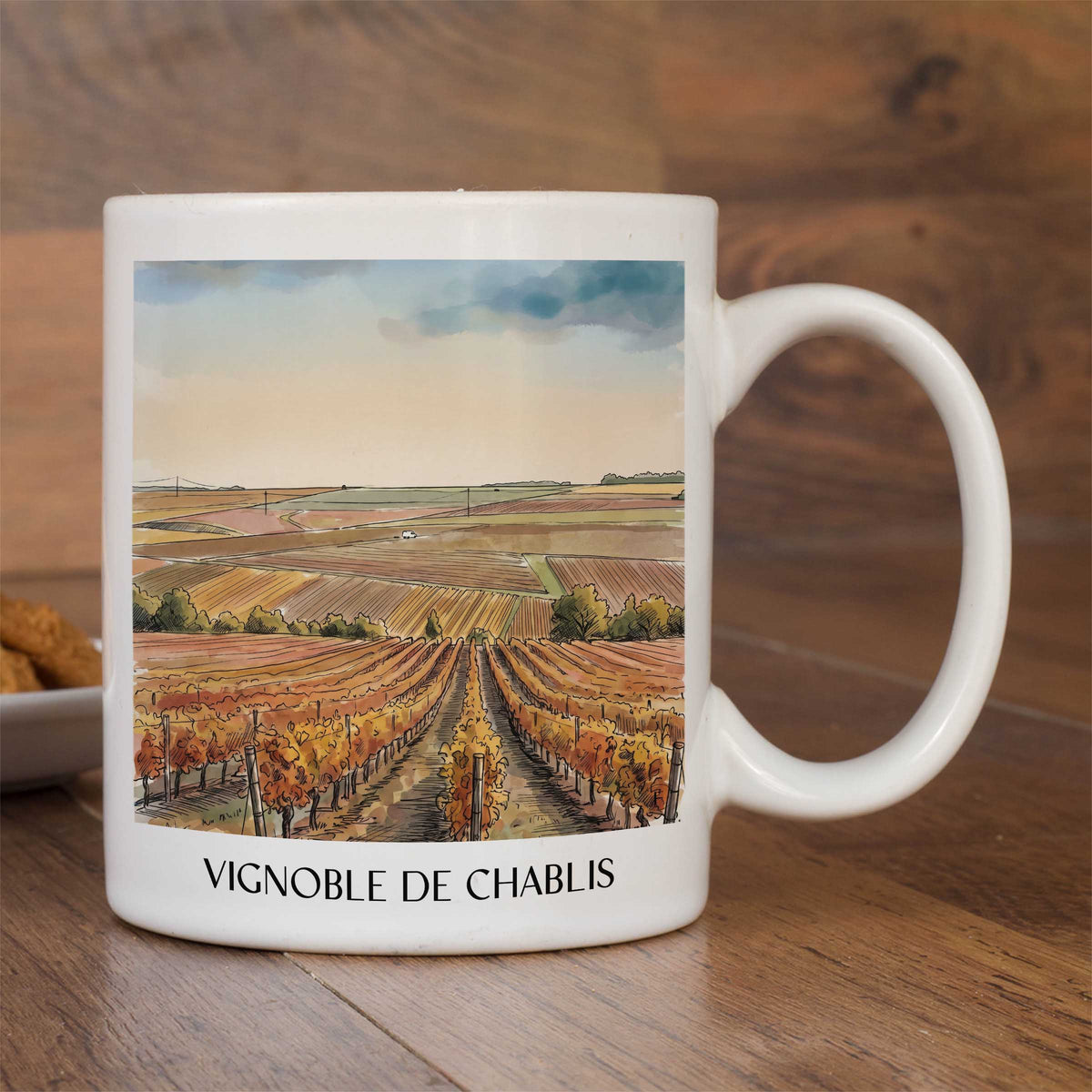 vignoble-de-chablis-yonne-frankreich-kaffeebecher-aquarell