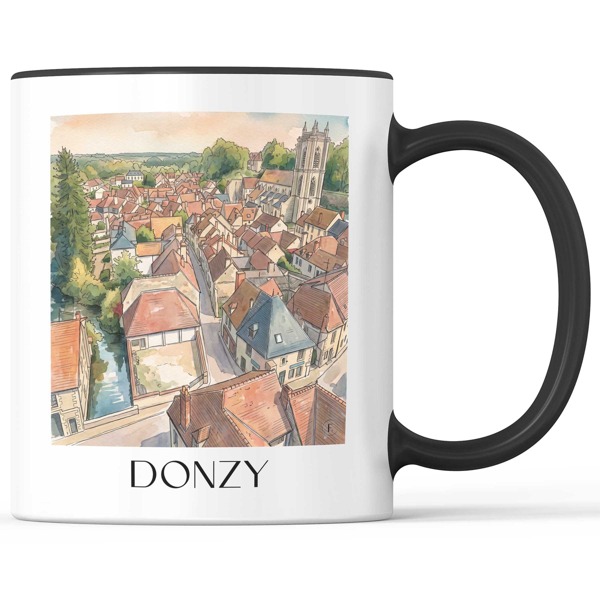 donzy-nivernais-frankreich-kaffeebecher-aquarell
