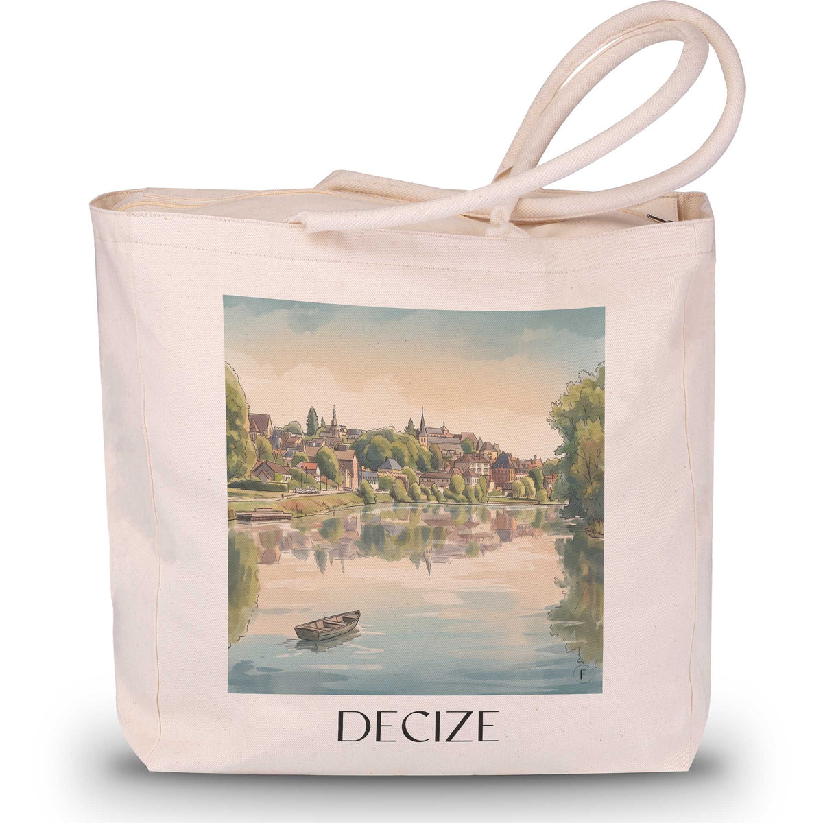 decize-nivernais-frankreich-einkaufstasche-aquarell