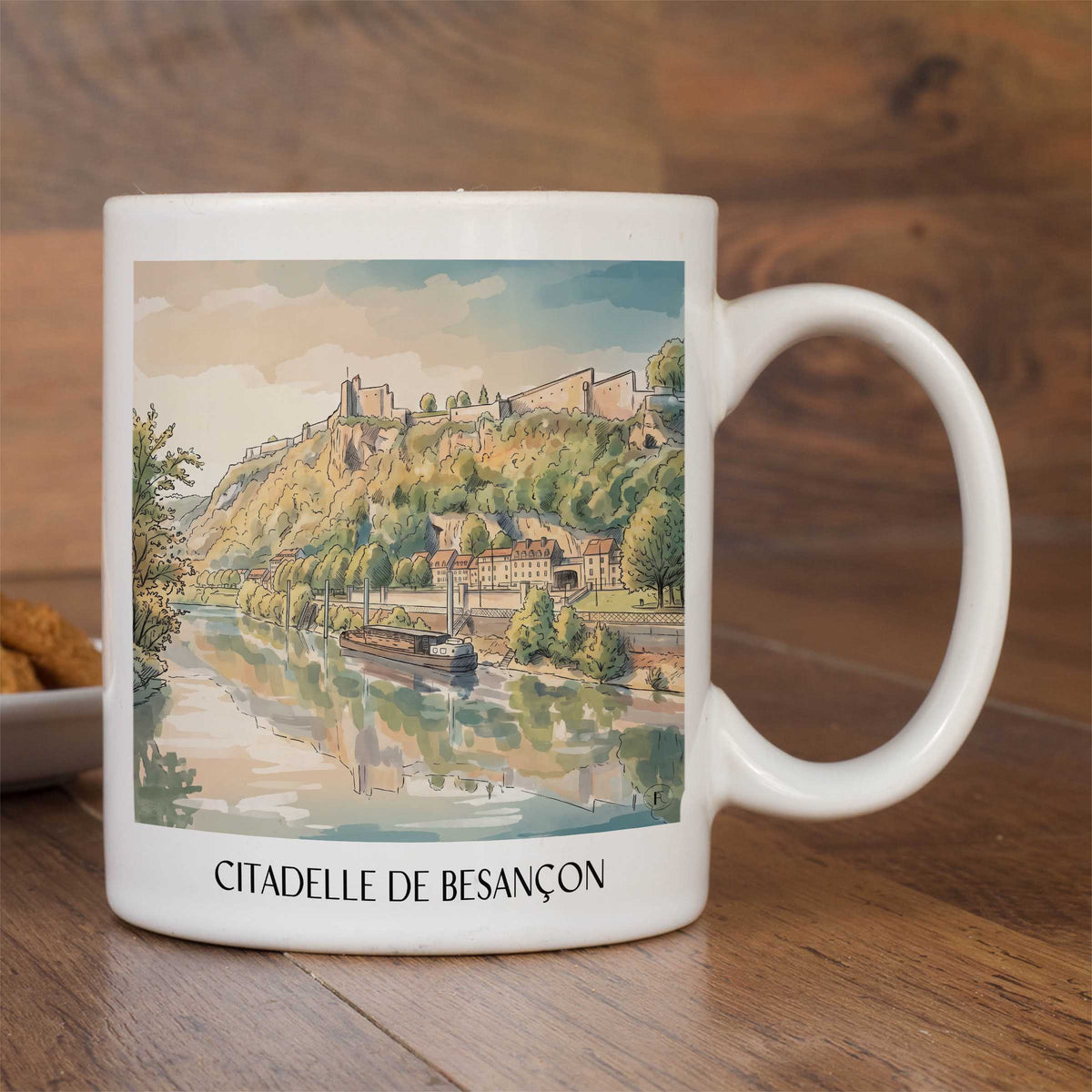 citadelle-de-besançon-besançon-frankreich-kaffeebecher-aquarell