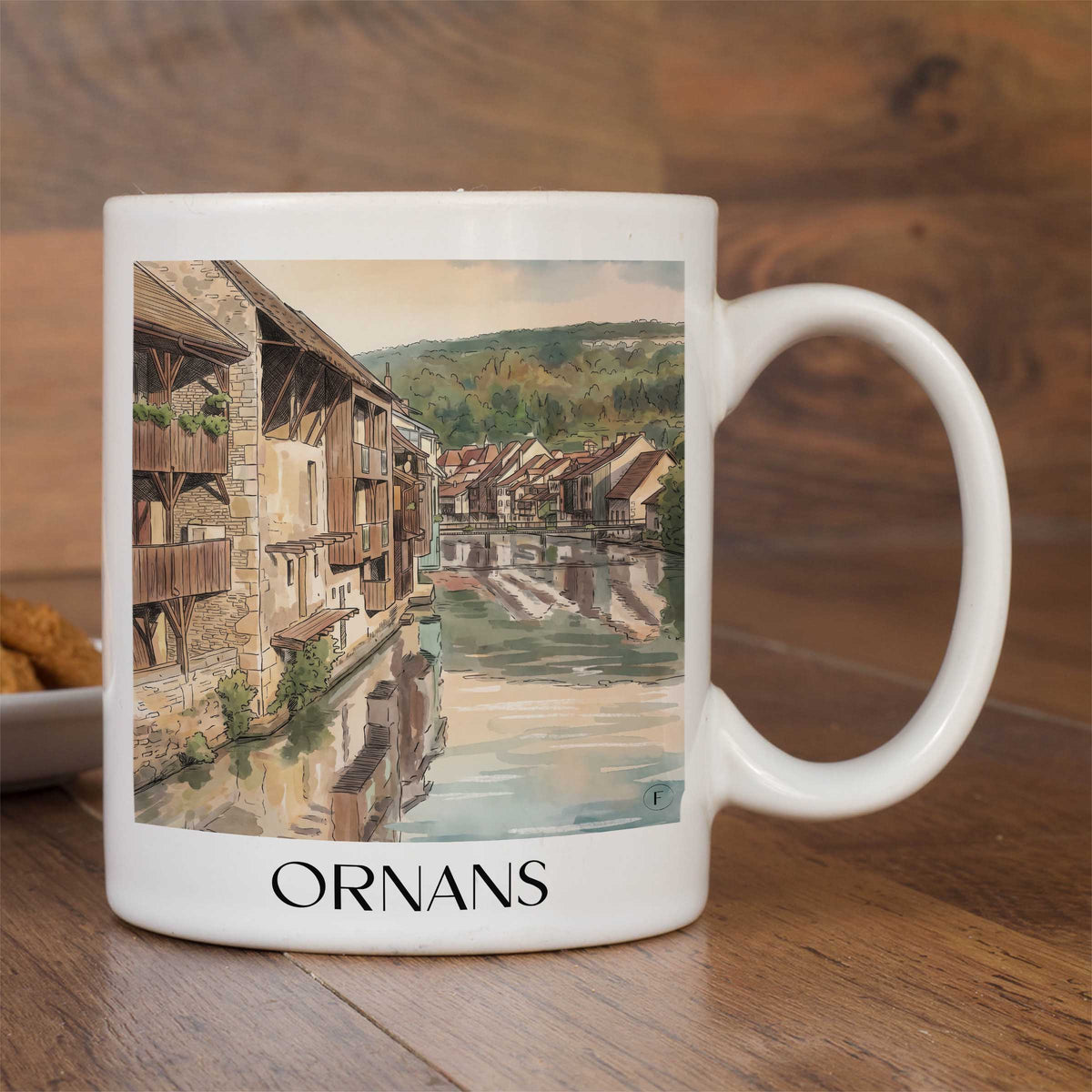 ornans-vallée-de-la-loue-frankreich-kaffeebecher-aquarell