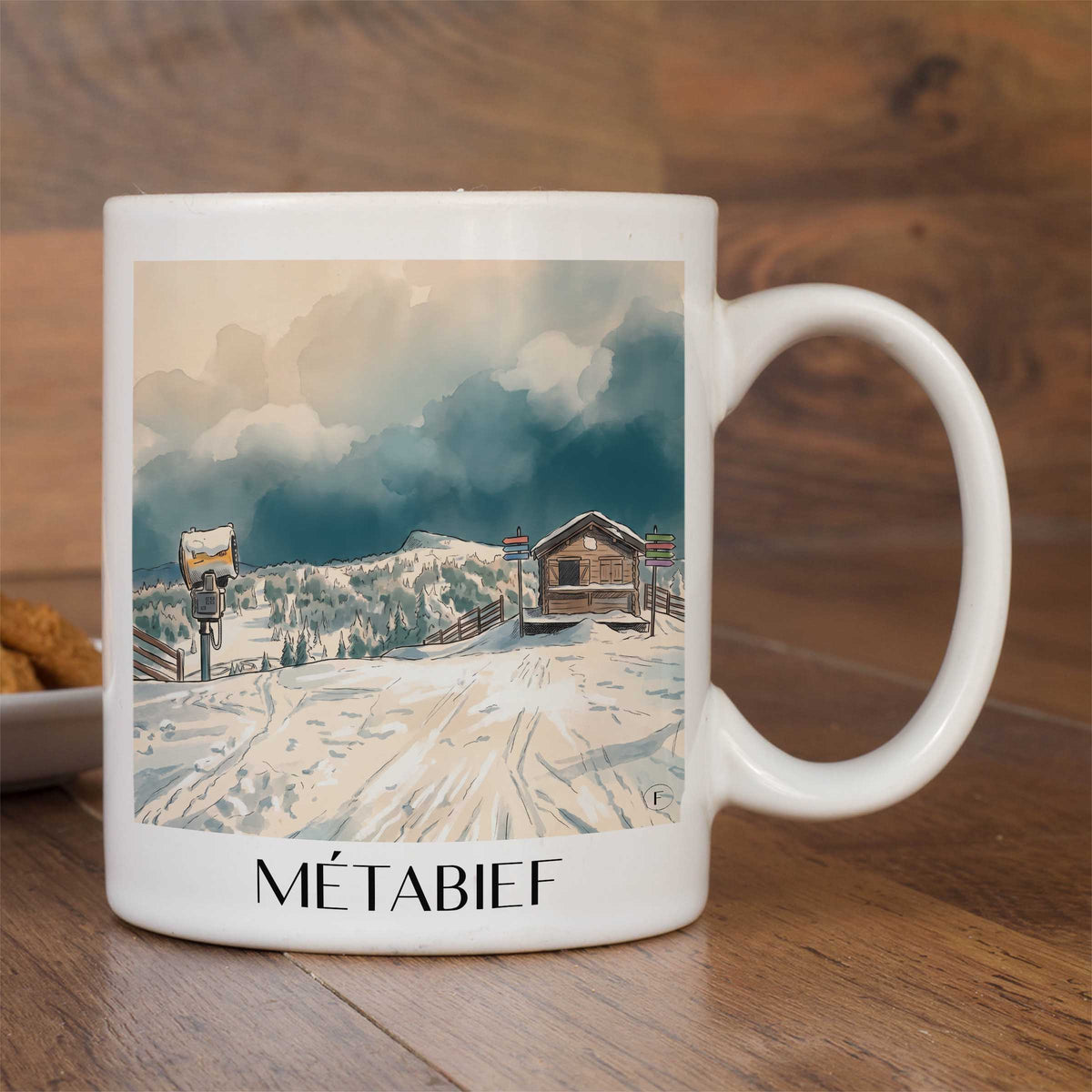 métabief-haut-doubs-frankreich-kaffeebecher-aquarell