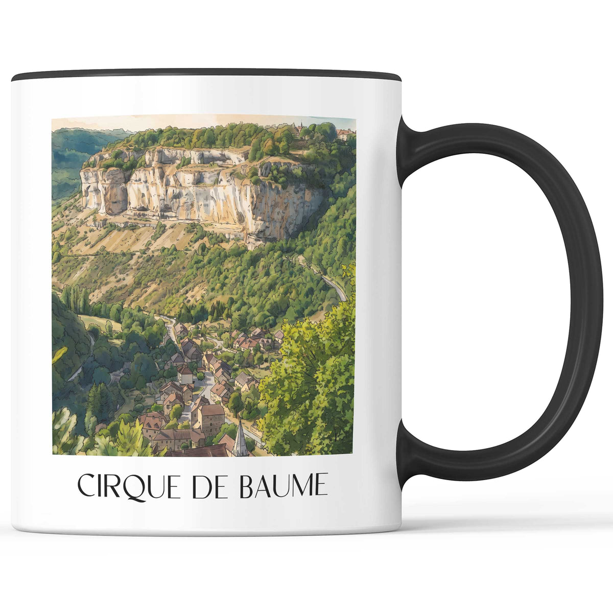 cirque-de-baume-baume-les-messieurs-frankreich-kaffeebecher-aquarell