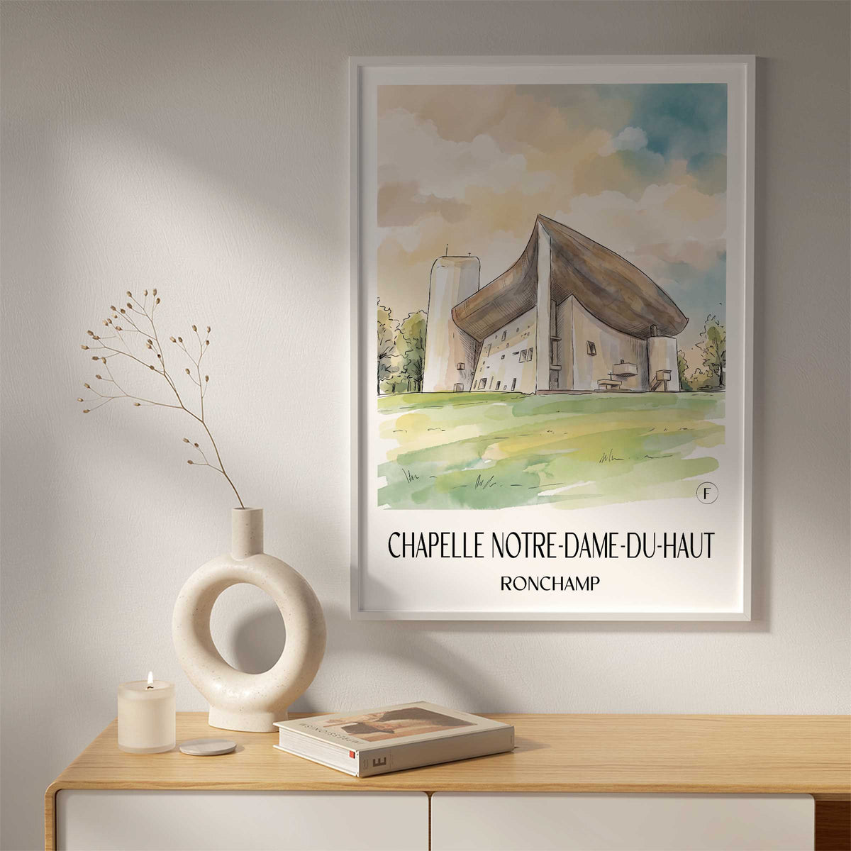 chapelle-notre-dame-du-haut-ronchamp-frankreich-poster-aquarell