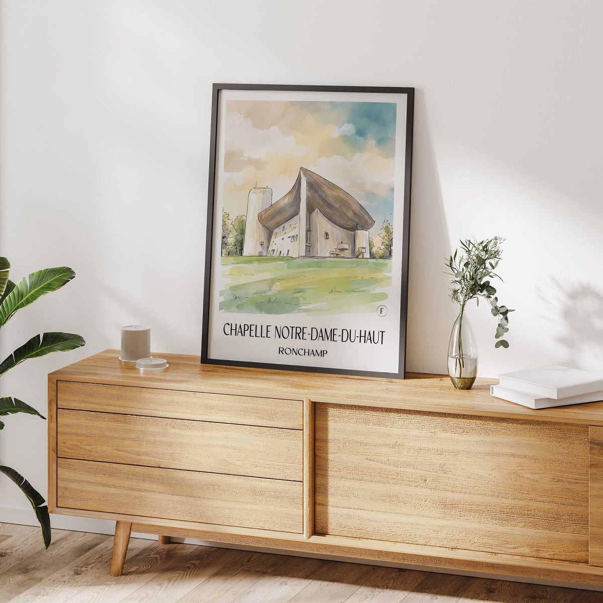 chapelle-notre-dame-du-haut-ronchamp-frankreich-poster-aquarell