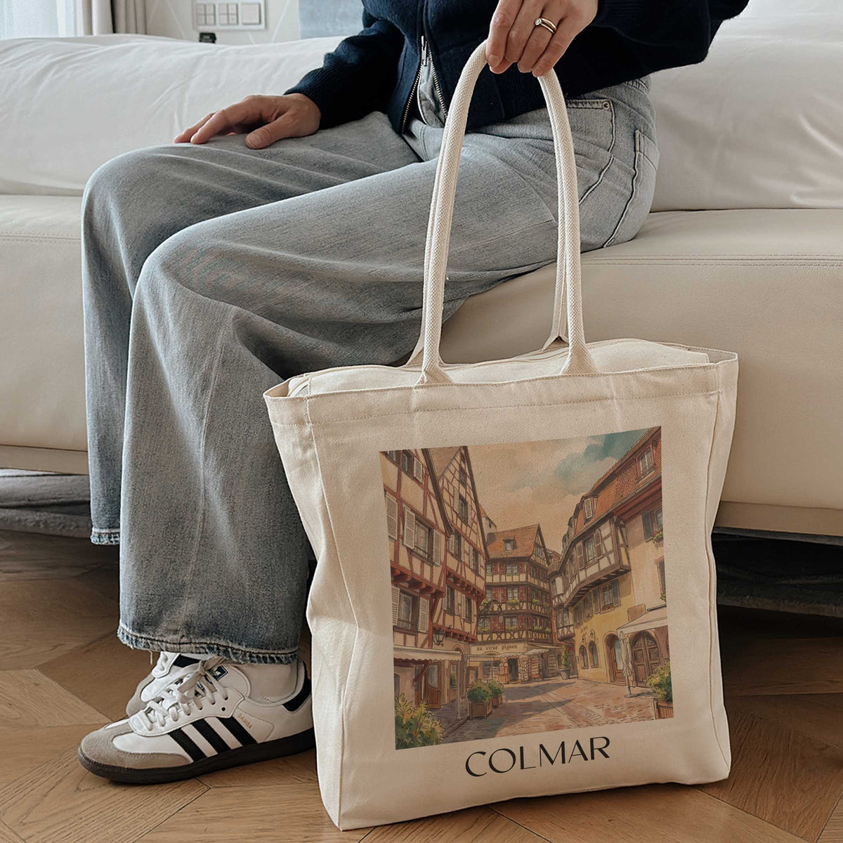 colmar-elsass-frankreich-einkaufstasche-aquarell
