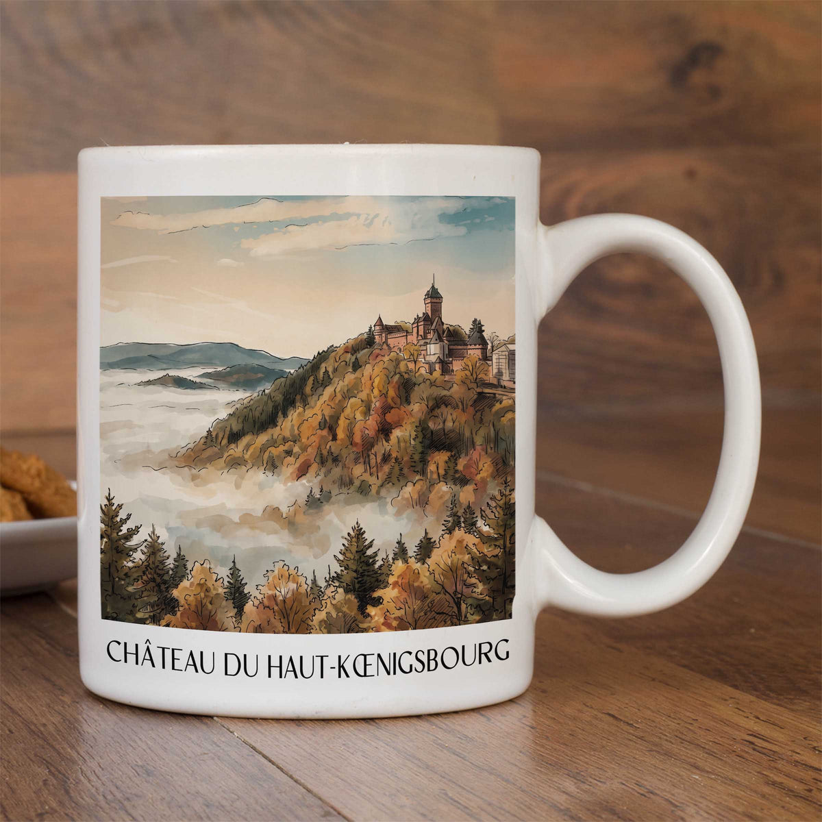 château-du-haut-kœnigsbourg-orschwiller-frankreich-kaffeebecher-aquarell