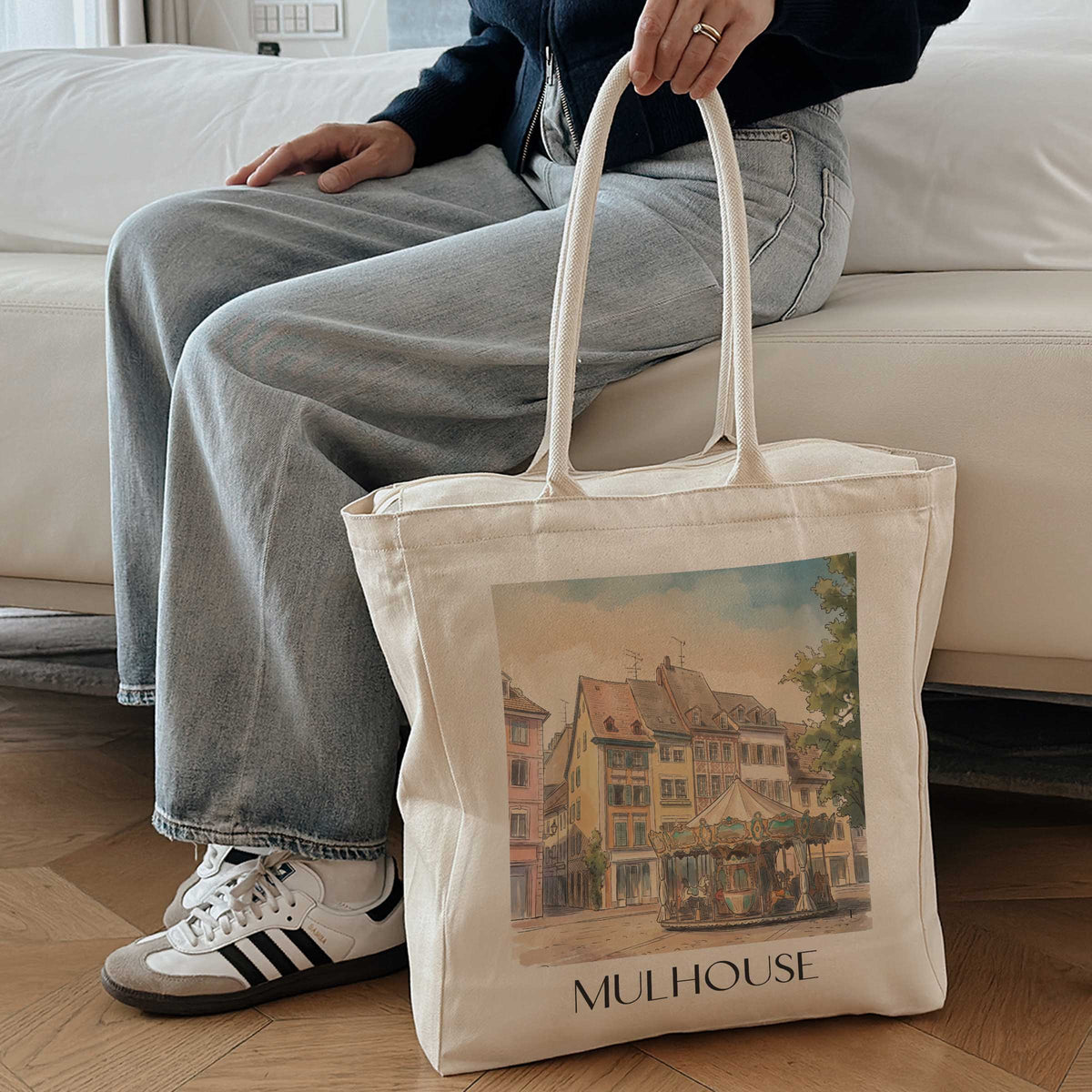 mulhouse-elsass-frankreich-einkaufstasche-aquarell