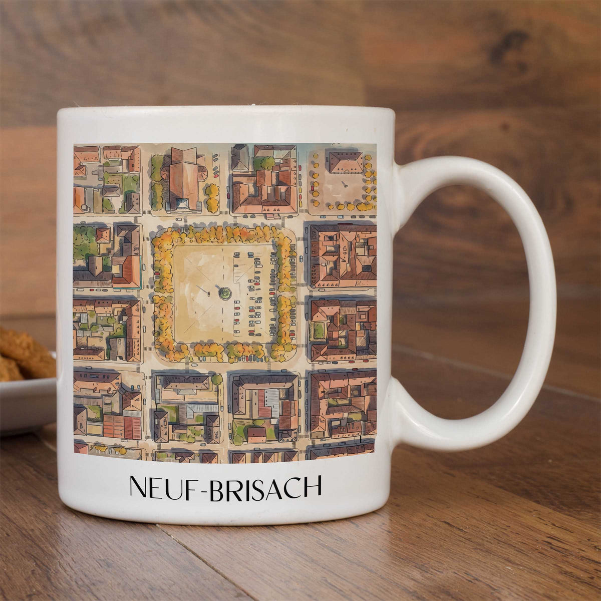 neuf-brisach-haut-rhin-frankreich-kaffeebecher-aquarell