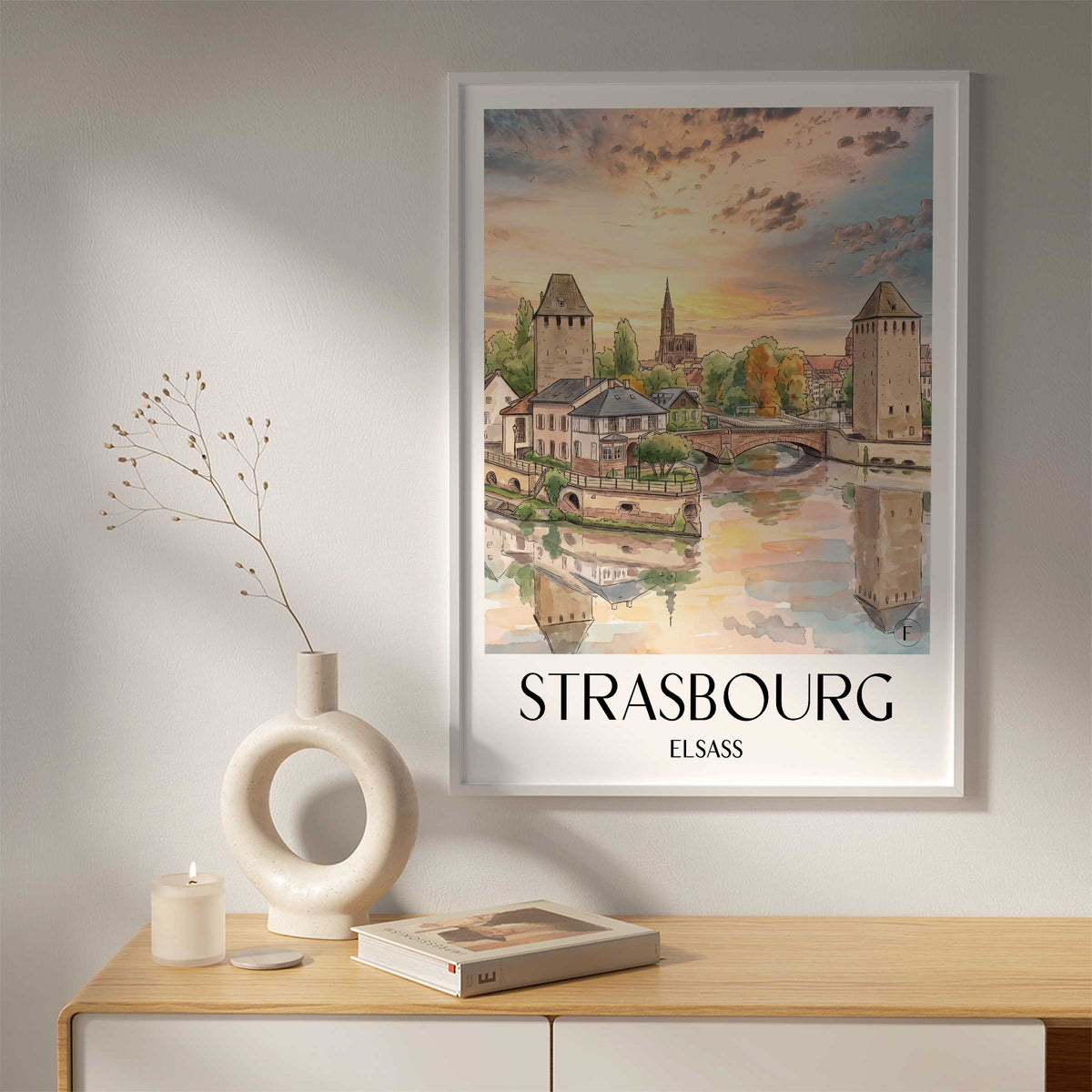strasbourg-elsass-frankreich-poster-aquarell