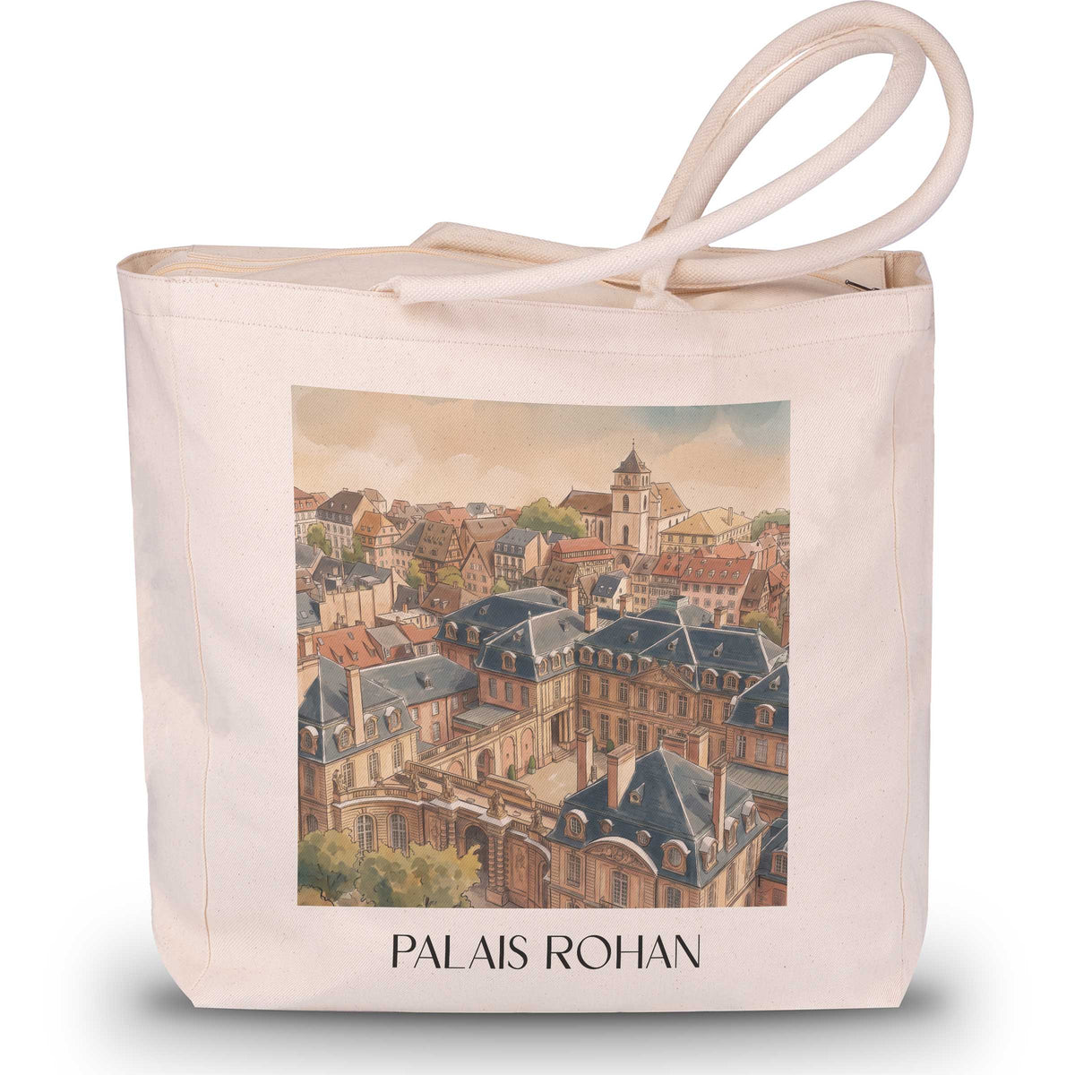 palais-rohan-strasbourg-frankreich-einkaufstasche-aquarell
