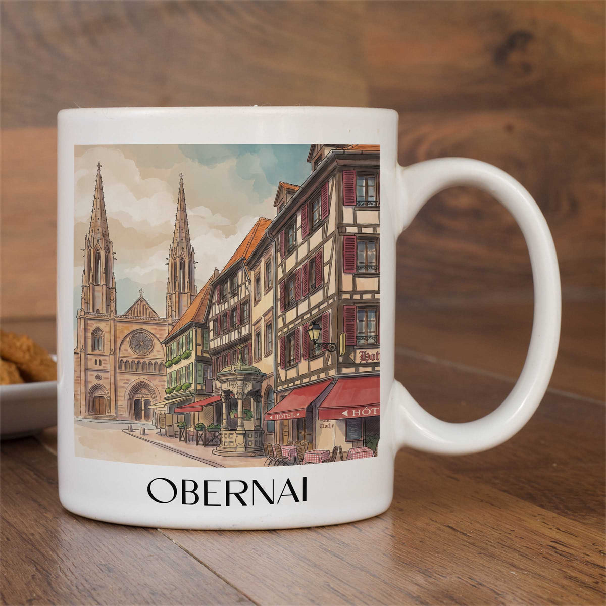 obernai-elsass-frankreich-kaffeebecher-aquarell